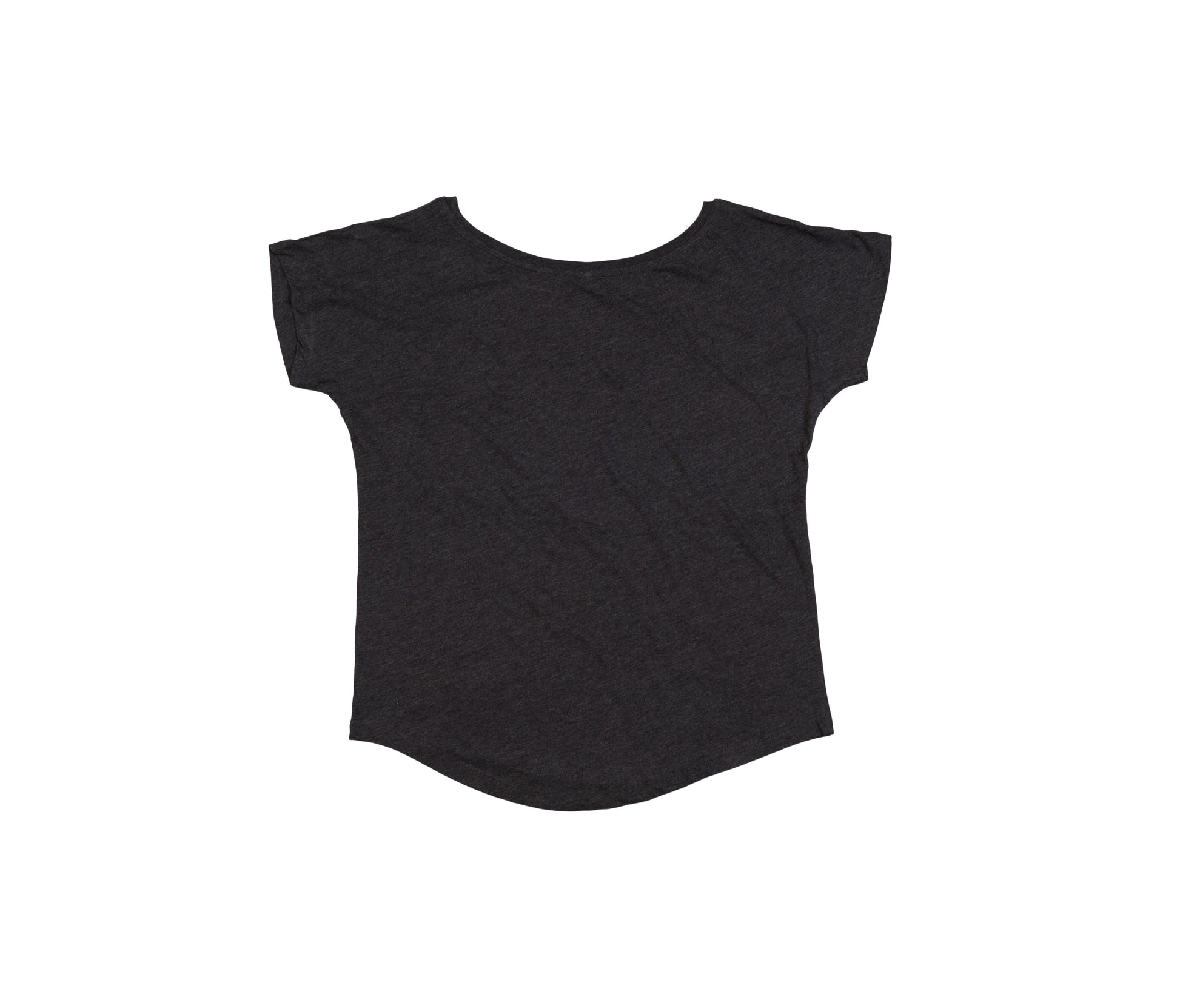Tee-Shirt Femme Coupe Ample - Charcoal Grey Melange