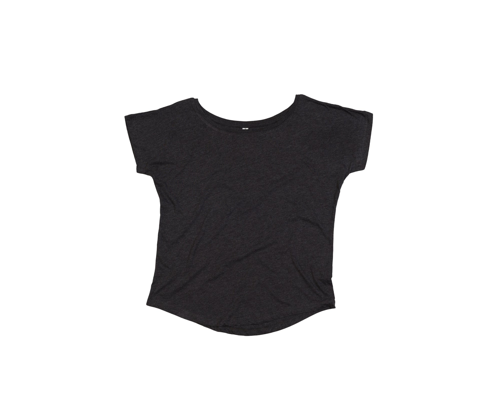Tee-Shirt Femme Coupe Ample - Charcoal Grey Melange