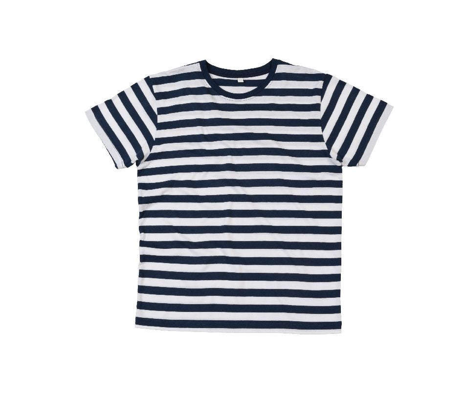 Tee-Shirt Rayé Homme - Navy / White