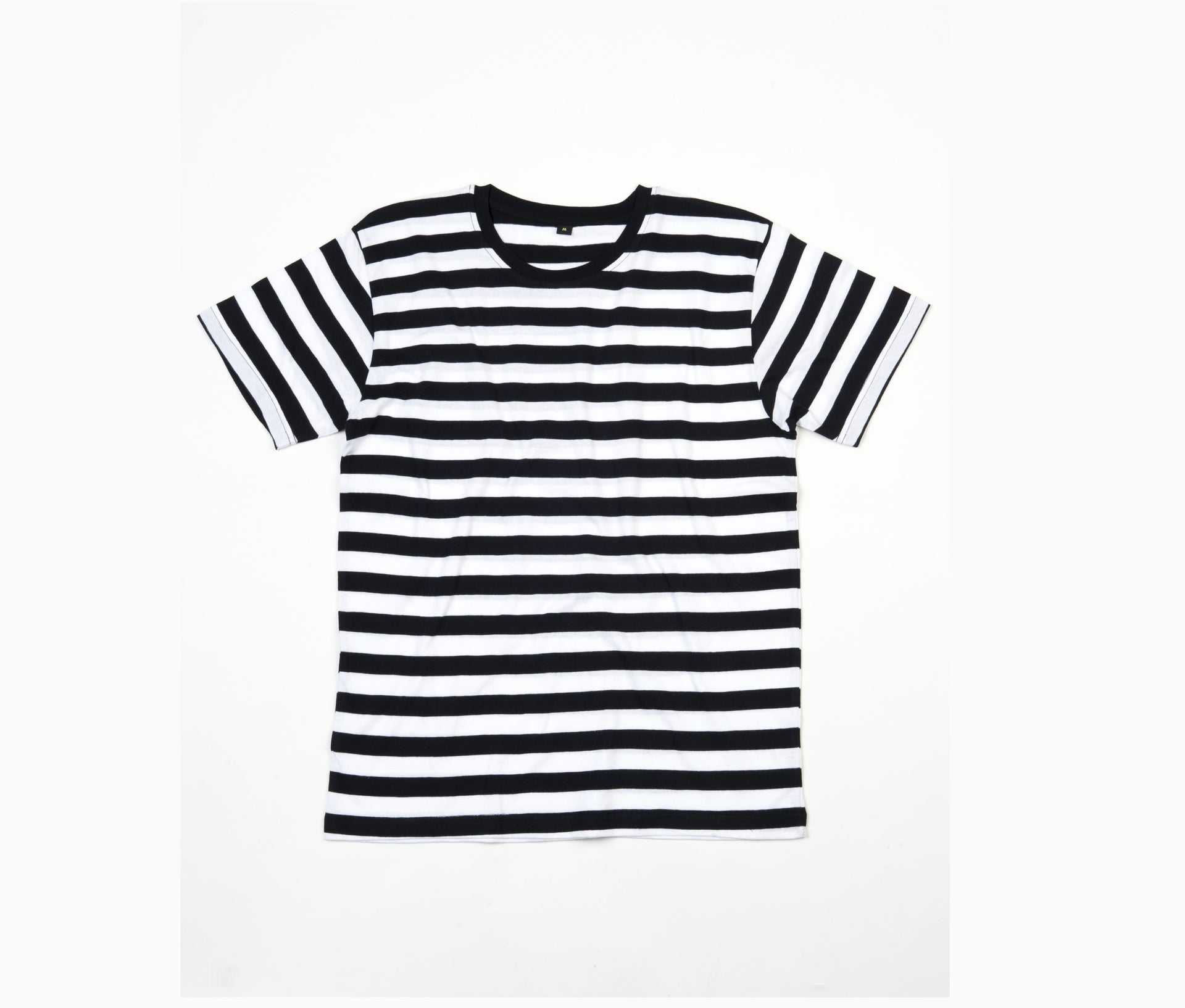 Tee-Shirt Rayé Homme - Black / White