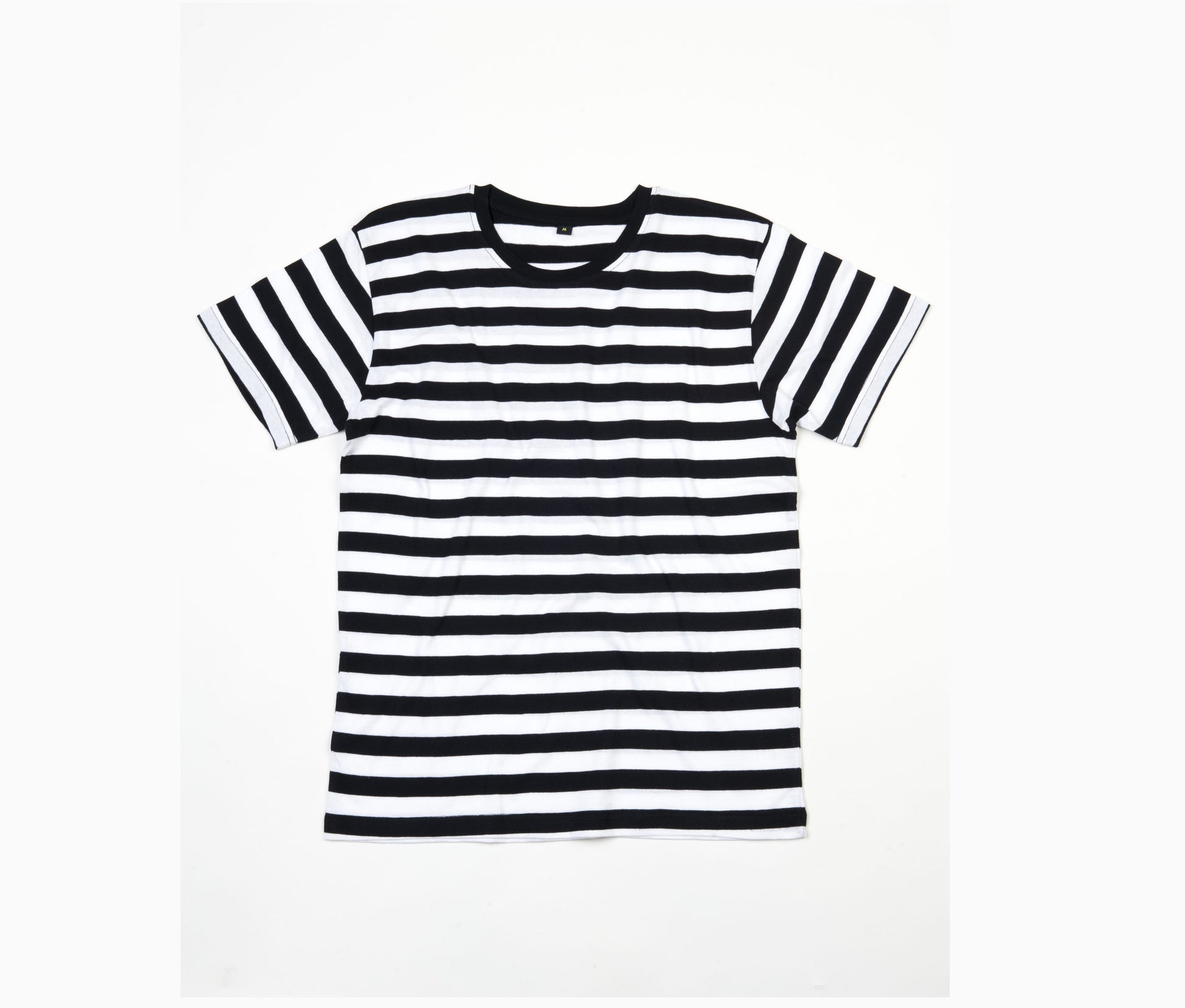 Tee-Shirt Rayé Homme - Black / White