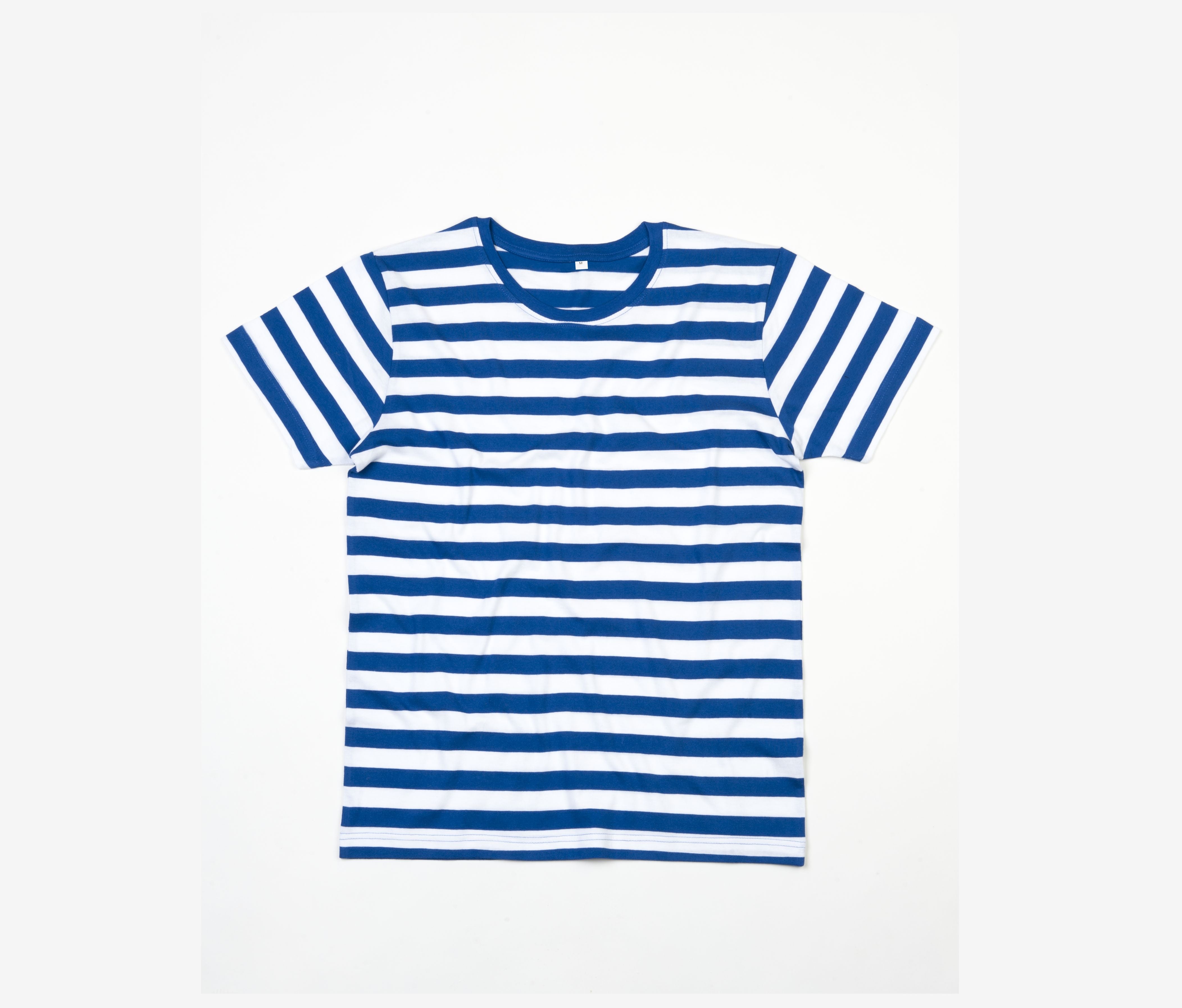 Tee-Shirt Rayé Homme - Classic Blue / White
