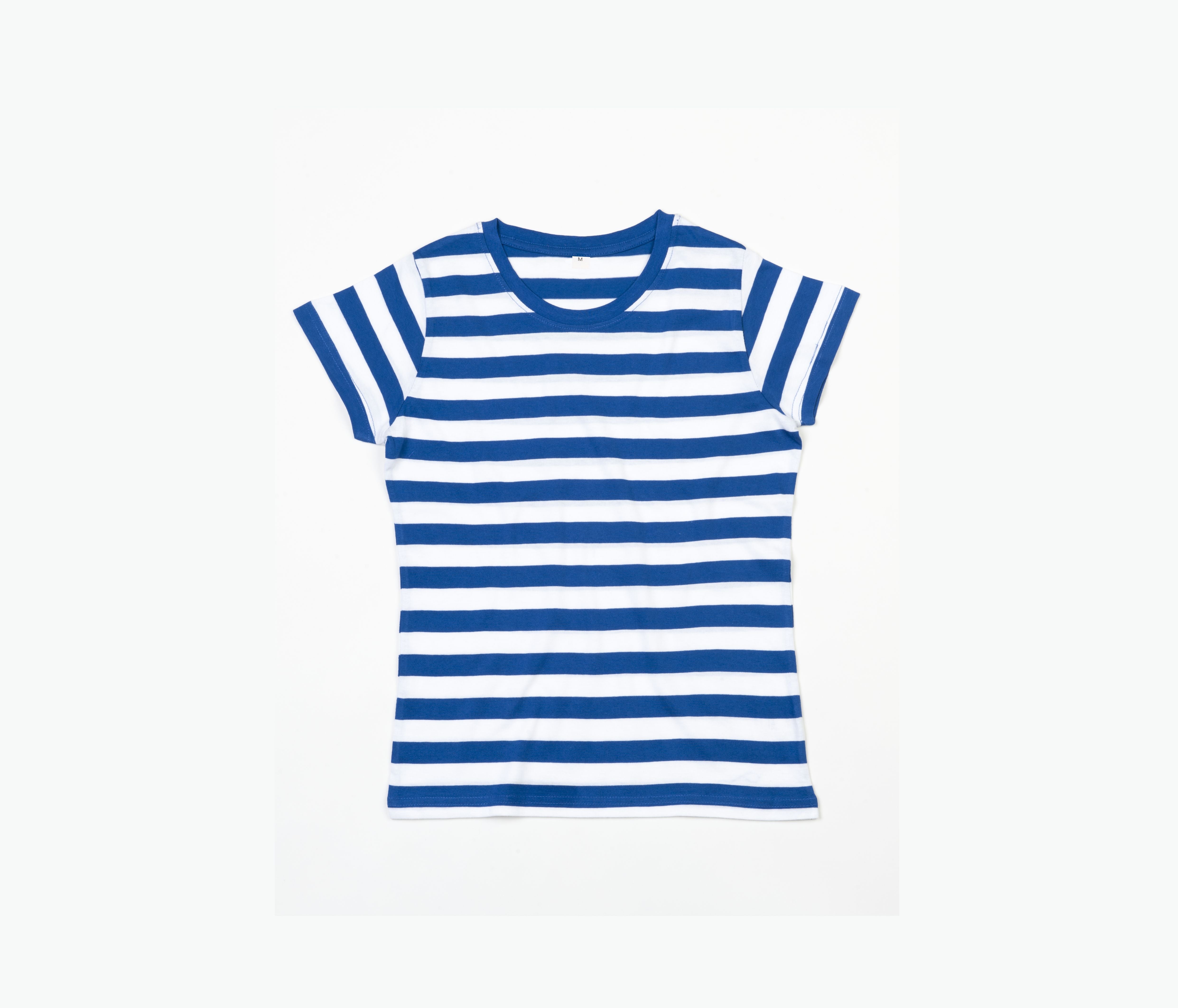 Tee-Shirt Rayé Femme - Classic Blue / White