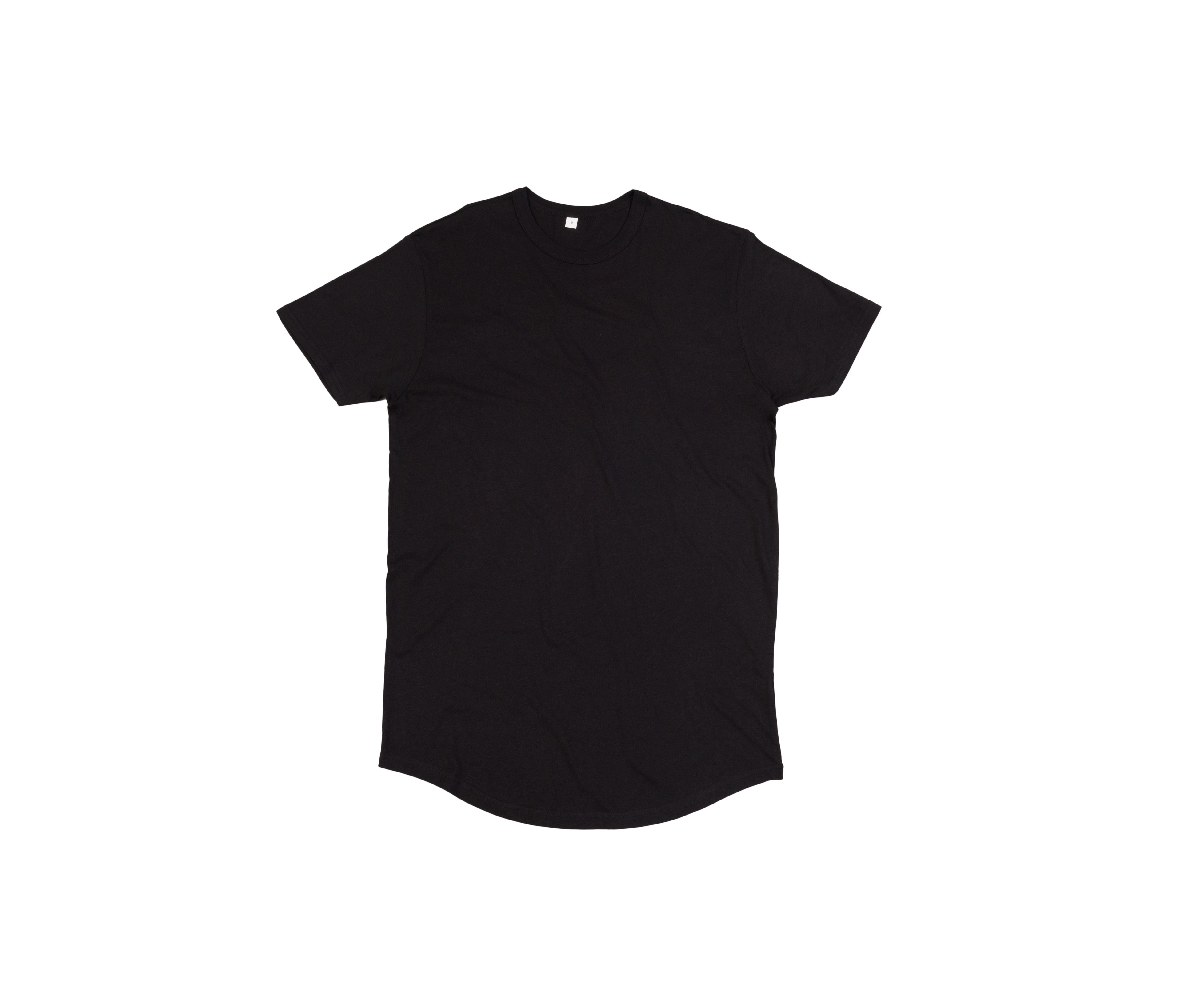 Tee-Shirt Extra Long Homme - Black