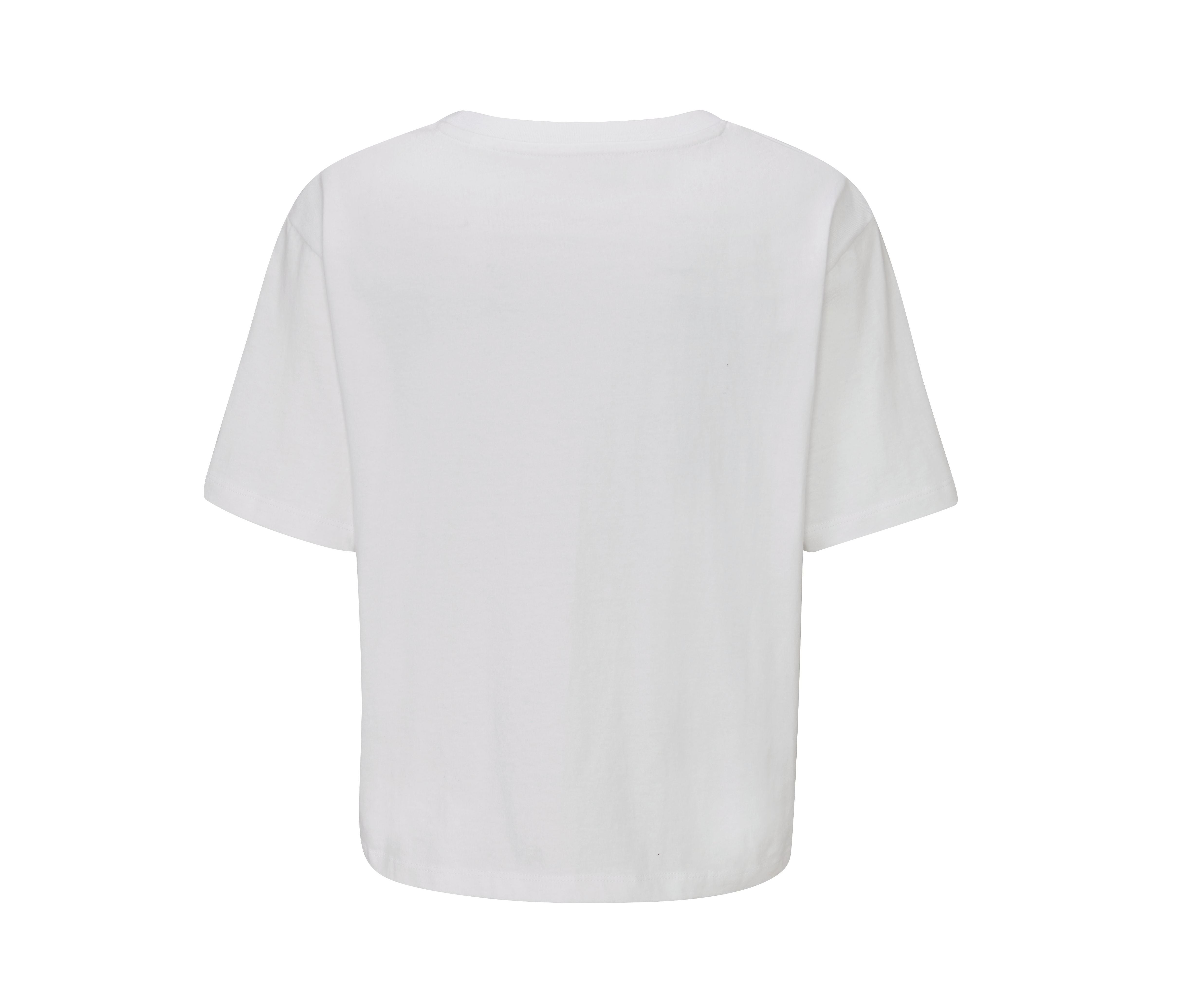 Tee-Shirt Court Femme - White