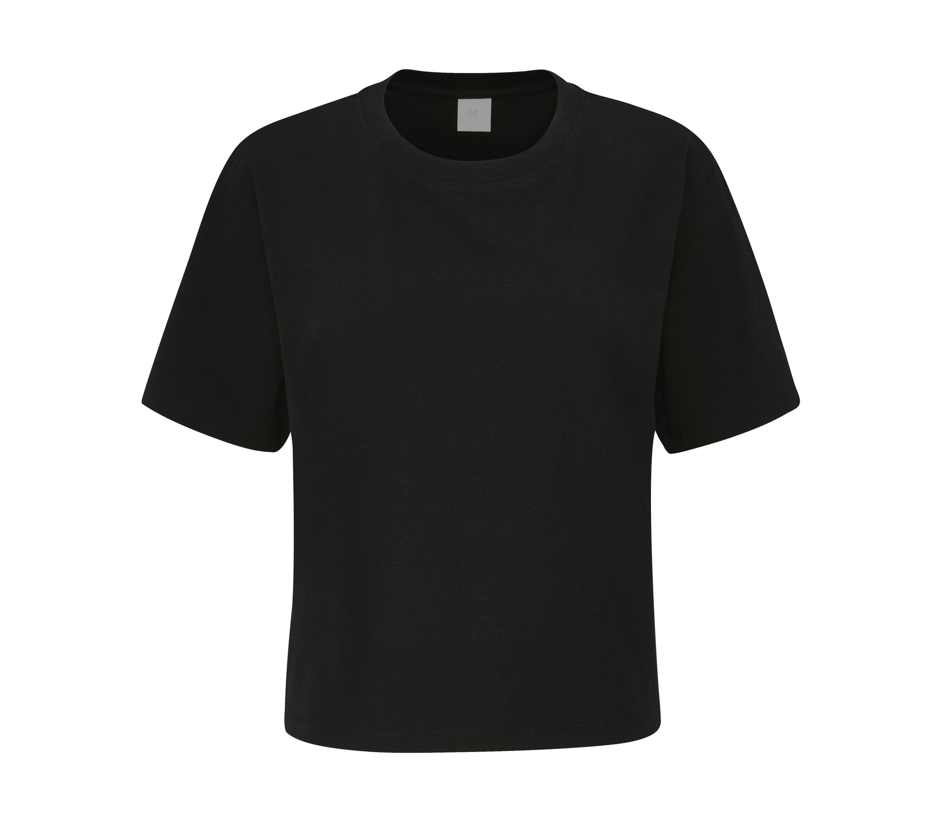 Tee-Shirt Court Femme - Black