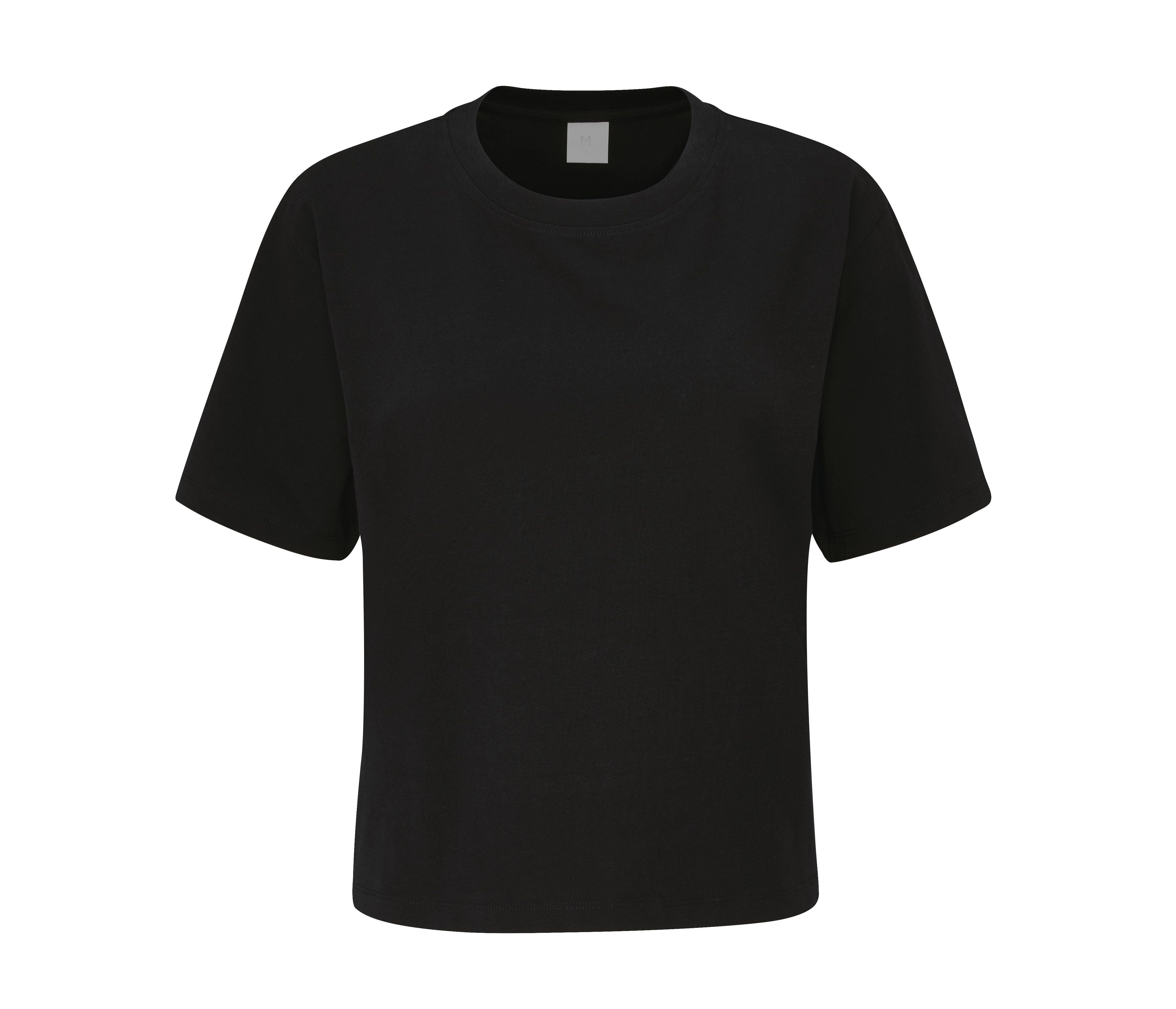 Tee-Shirt Court Femme - Black