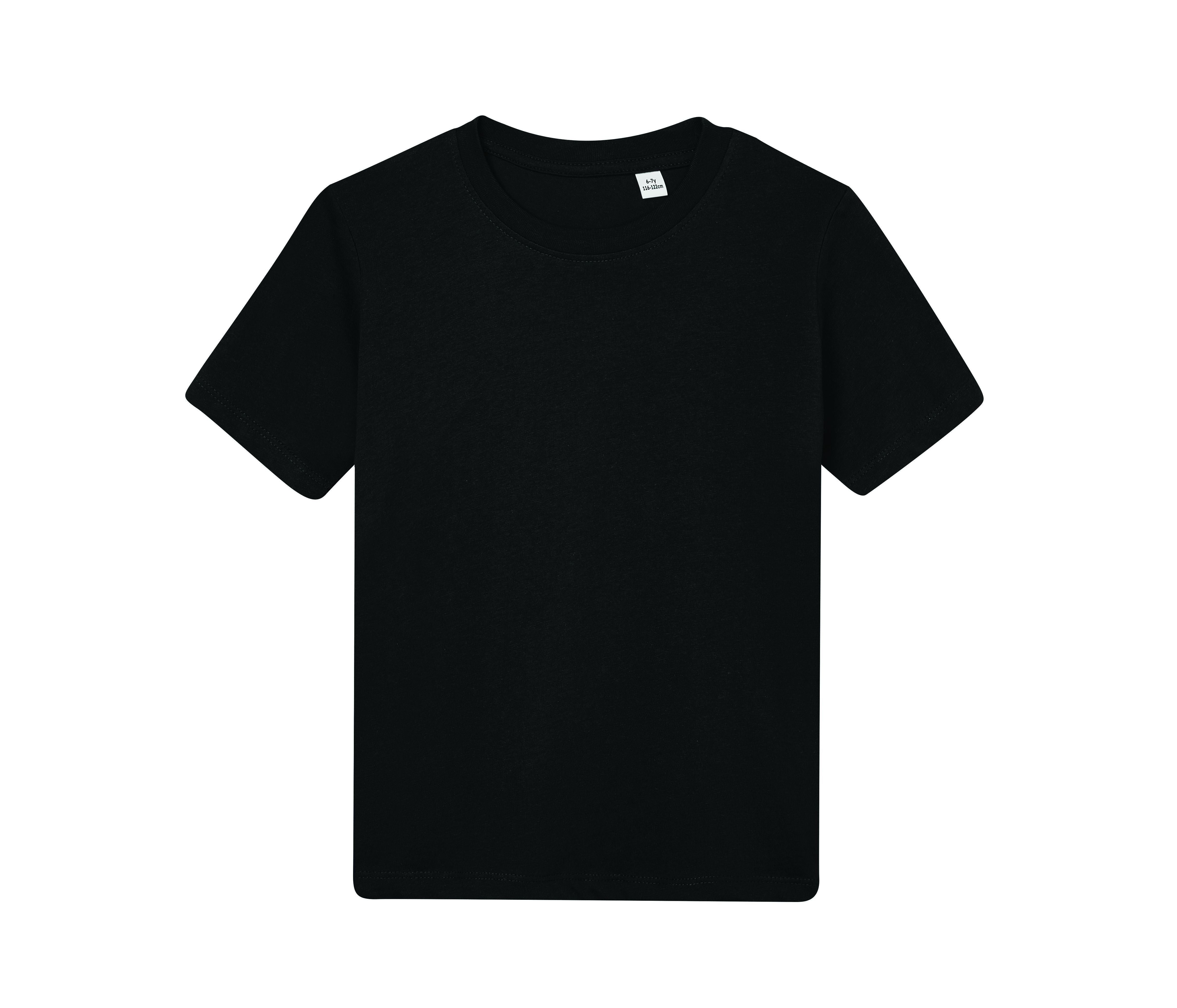 Tee-Shirt Col Rond 160 - Black
