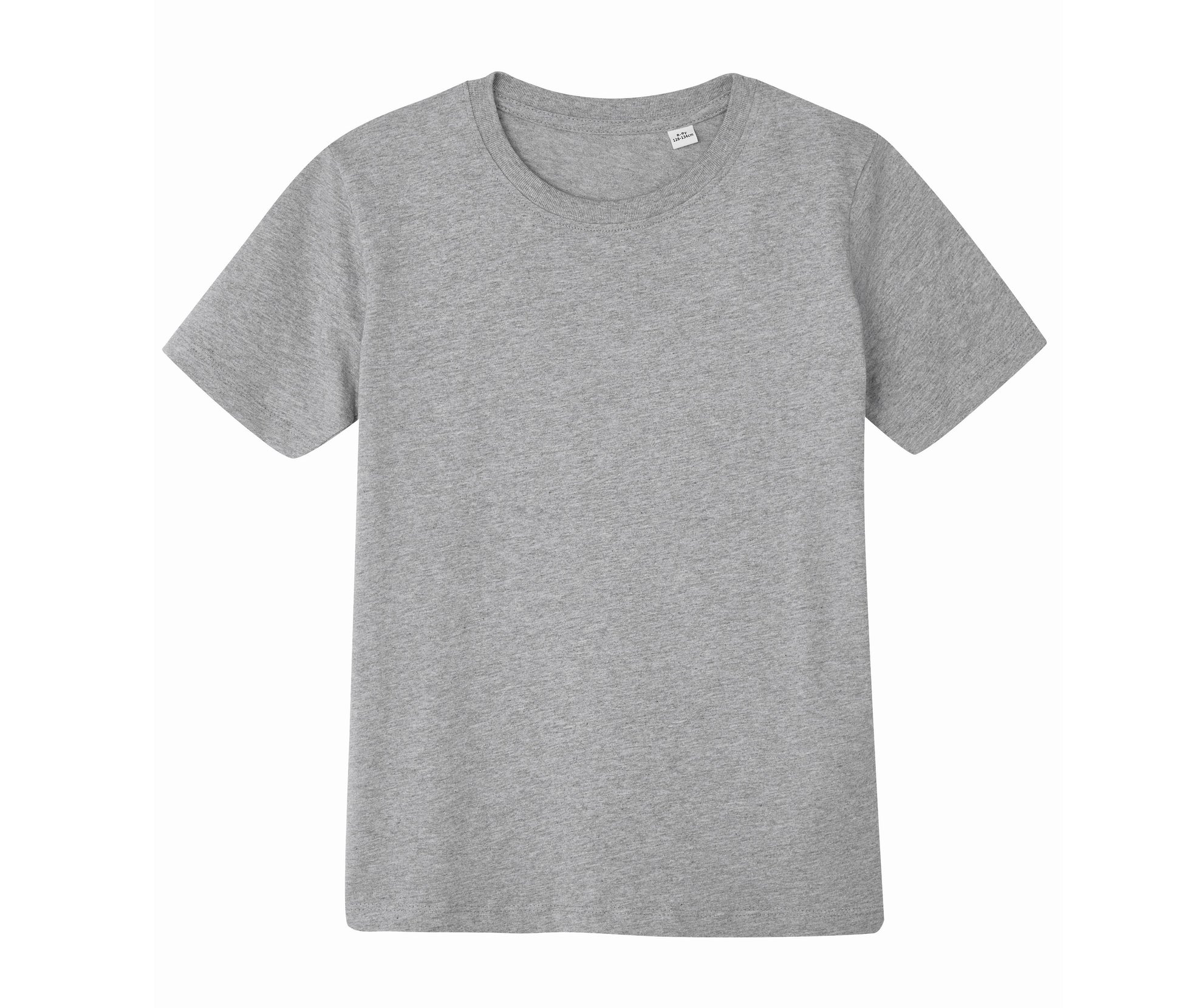 Tee-Shirt Col Rond 160 - Heather Grey Melange
