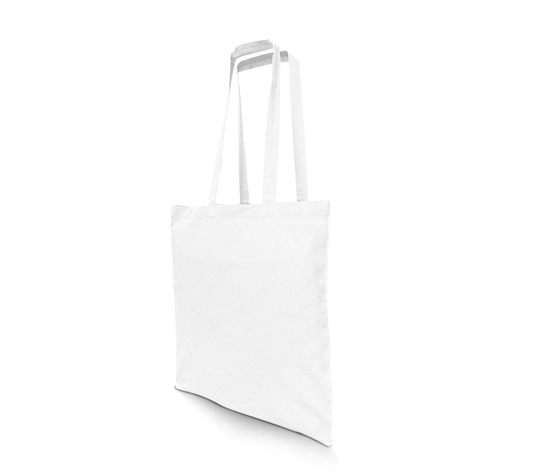 Sac Shopping en Coton Recyclé - White