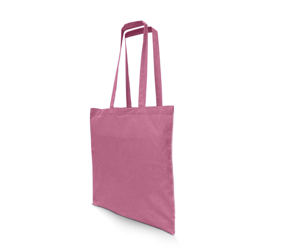 Sac Shopping en Coton Recyclé - Heather Fuchsia