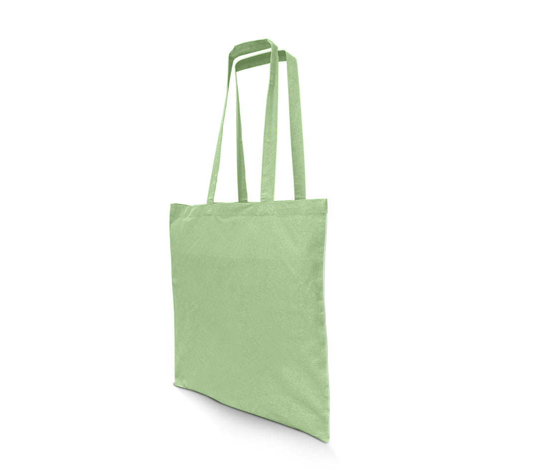 Sac Shopping en Coton Recyclé - Heather Lime