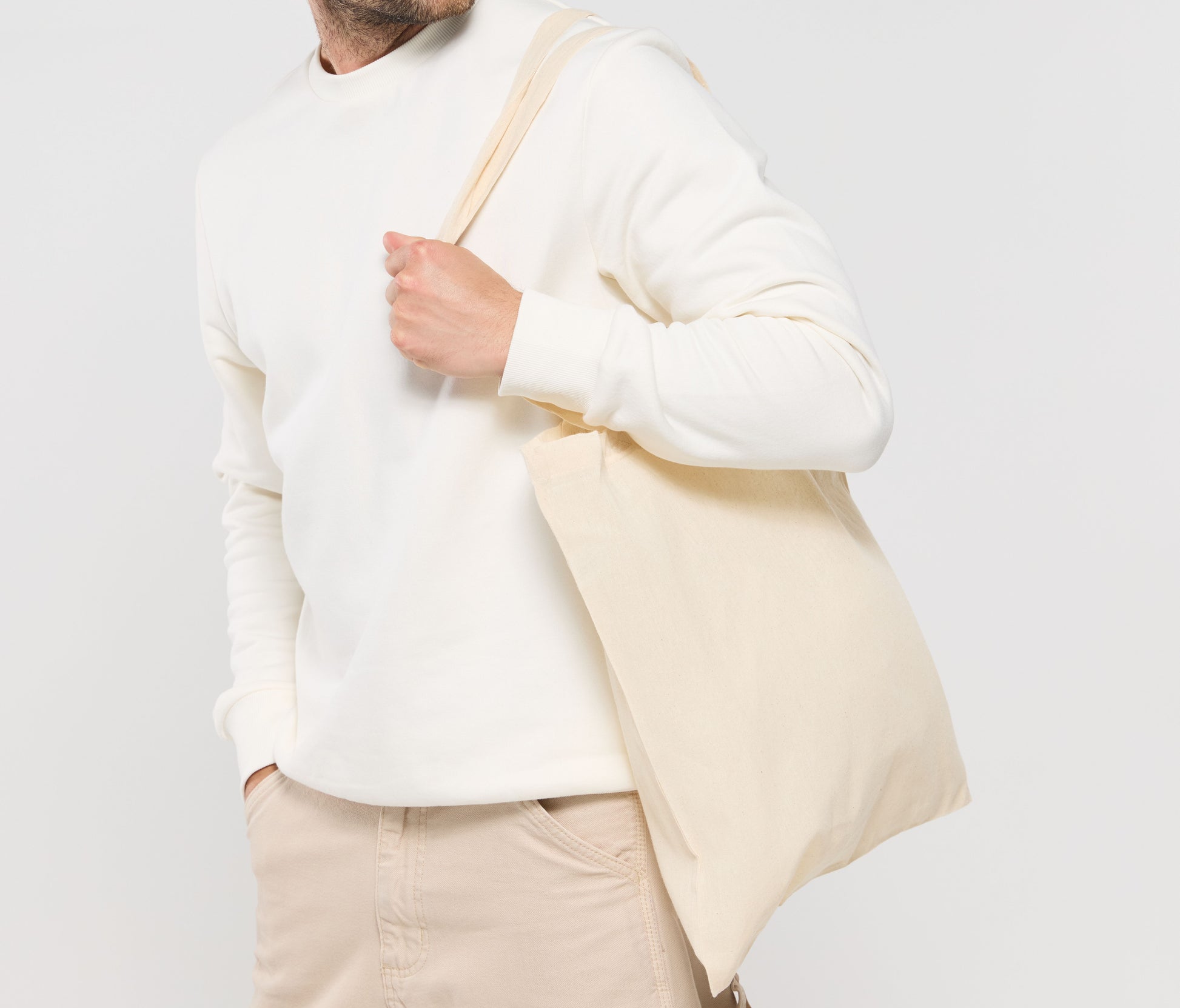 Sac shopping en coton recyclé
