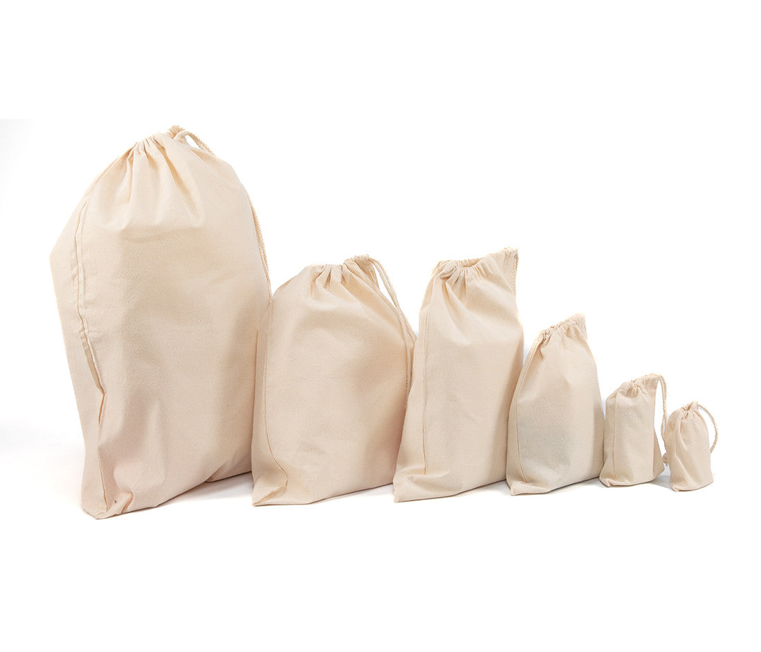 Petits Sacs en Coton Recyclé - Natural