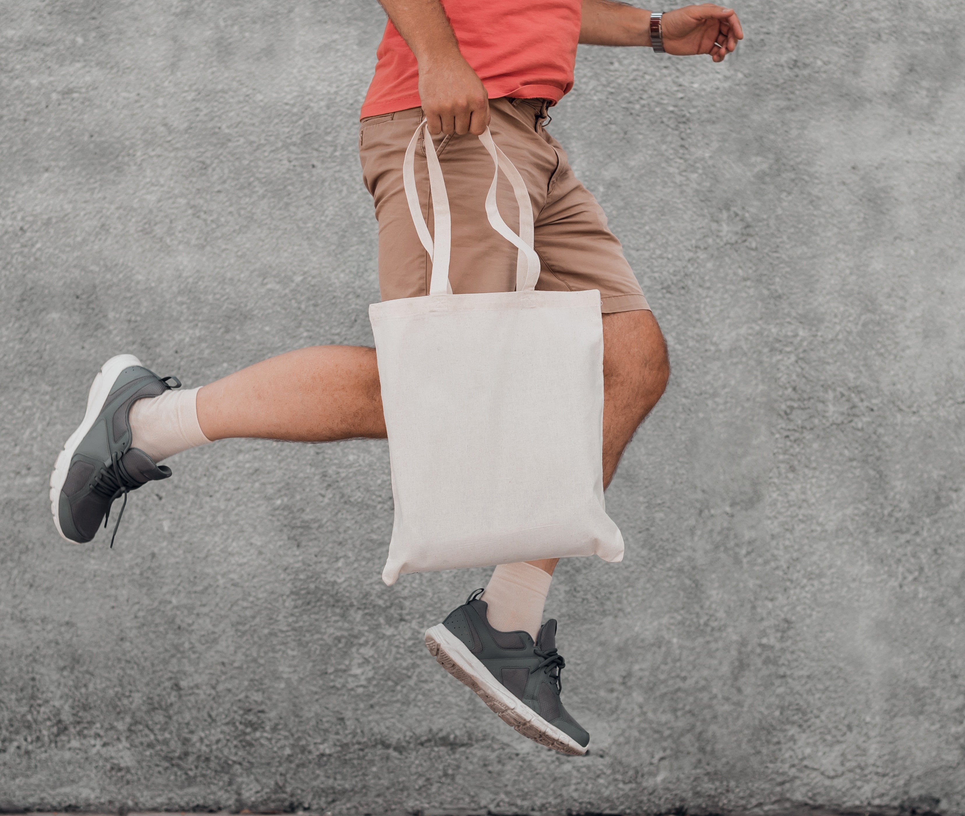 Sac shopping en coton recyclé