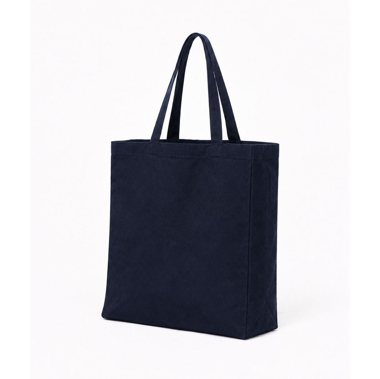 Sac Shopping Épais Avec Soufflet - Navy