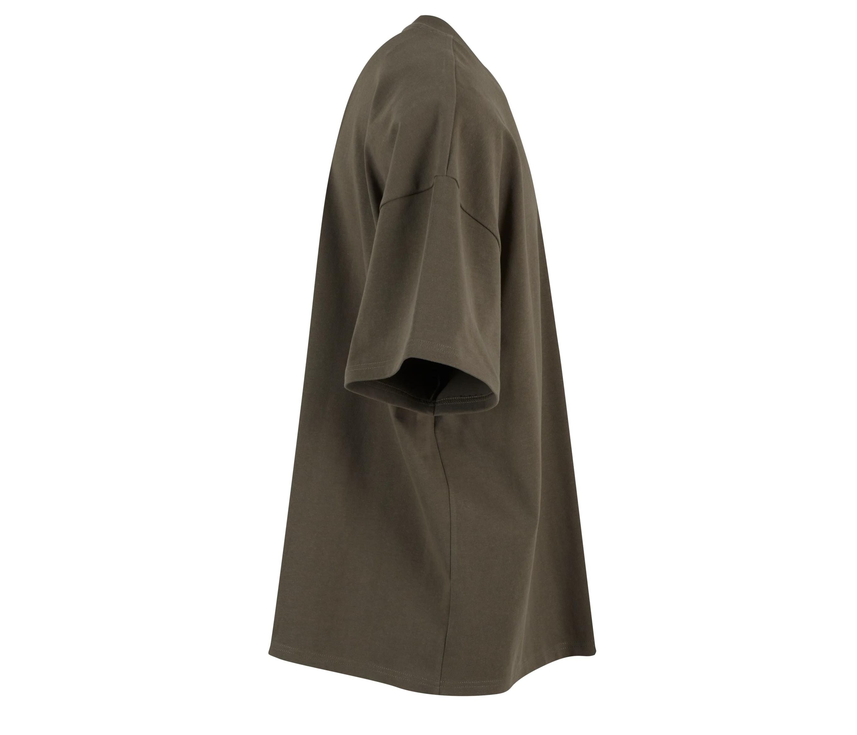 Tee-Shirt Oversize Lourd - Olive