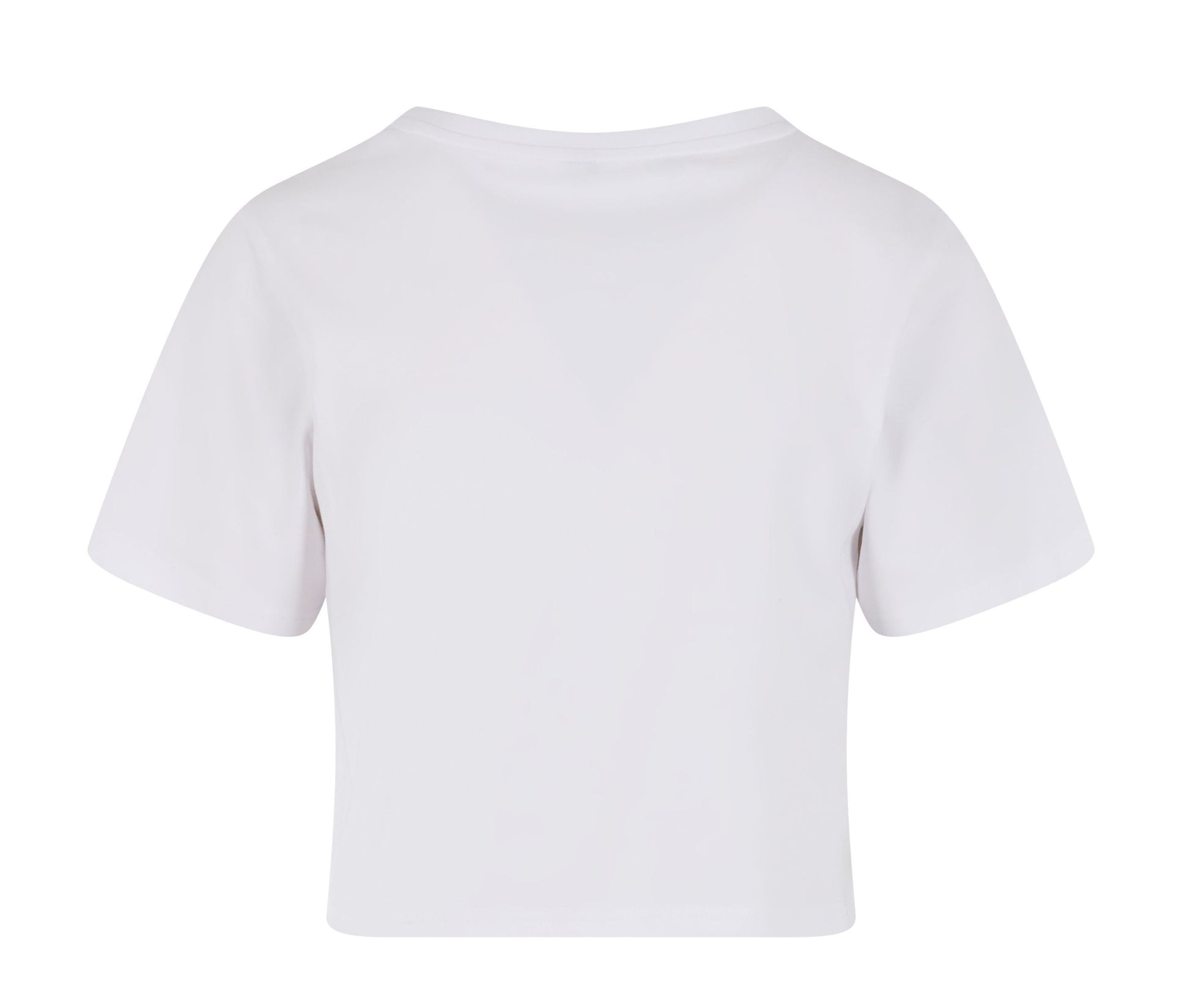Tee-Shirt Femme "cropped" - White