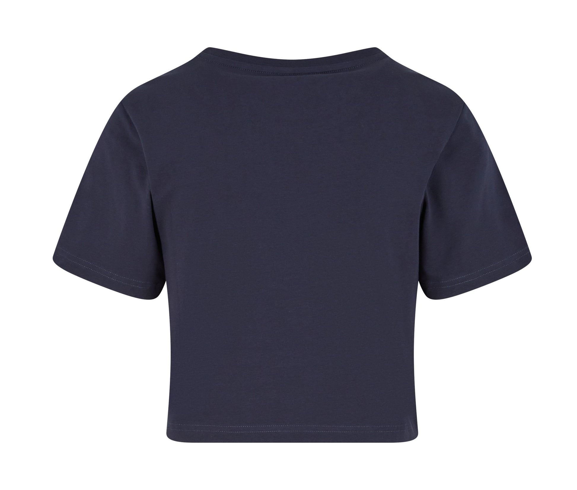 Tee-Shirt Femme "cropped" - Navy