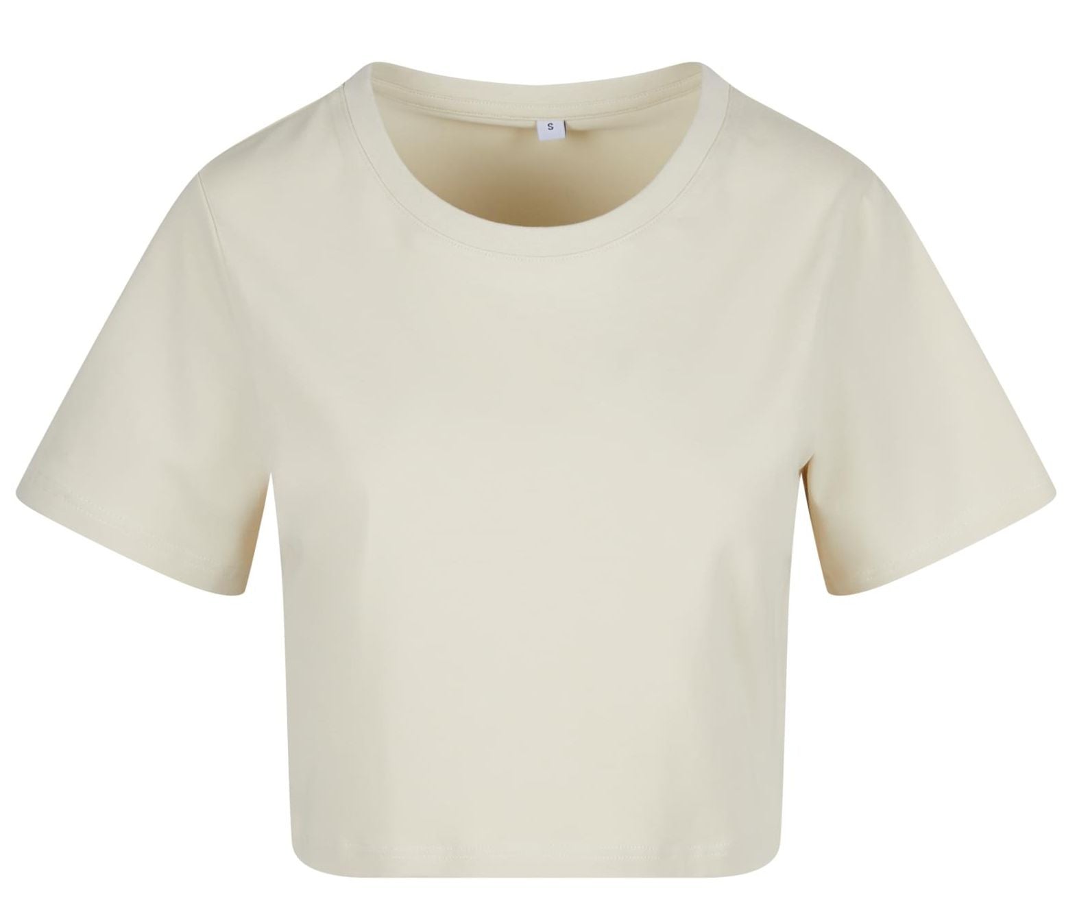 Tee-Shirt Femme "cropped" - Sand