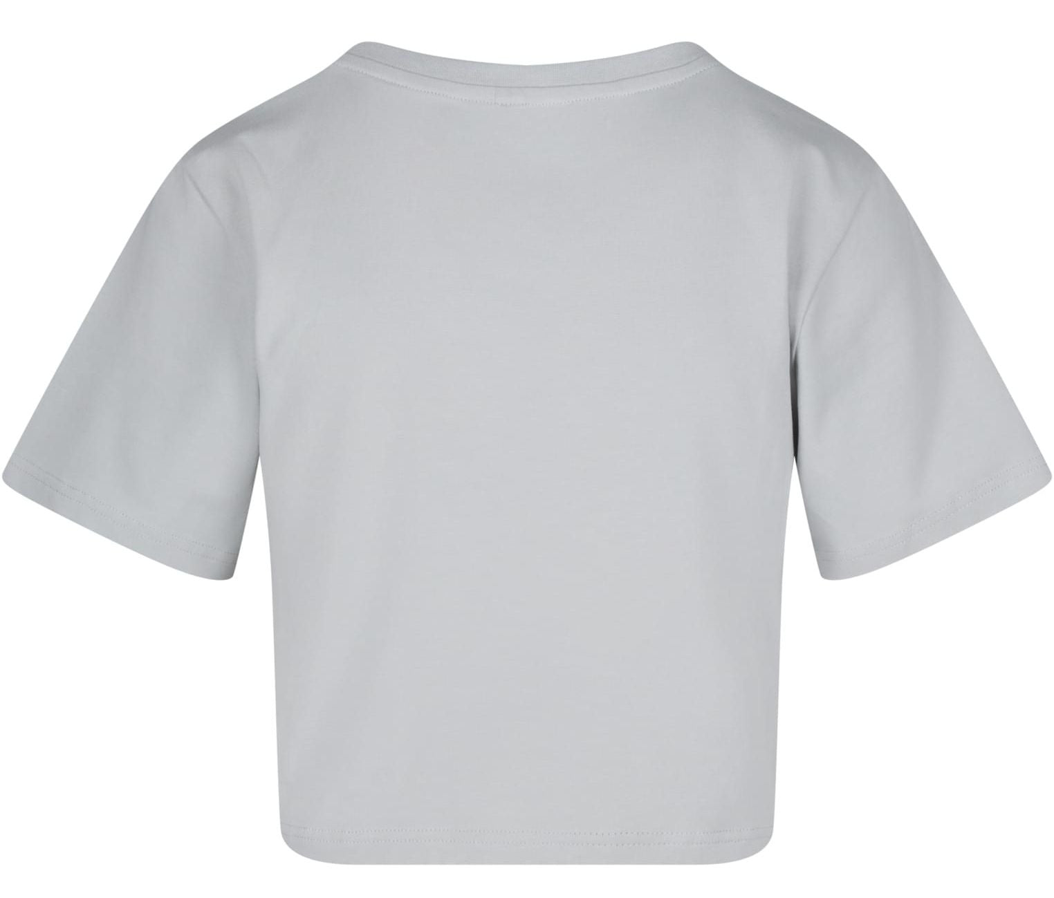 Tee-Shirt Femme "cropped" - Light Asphalt