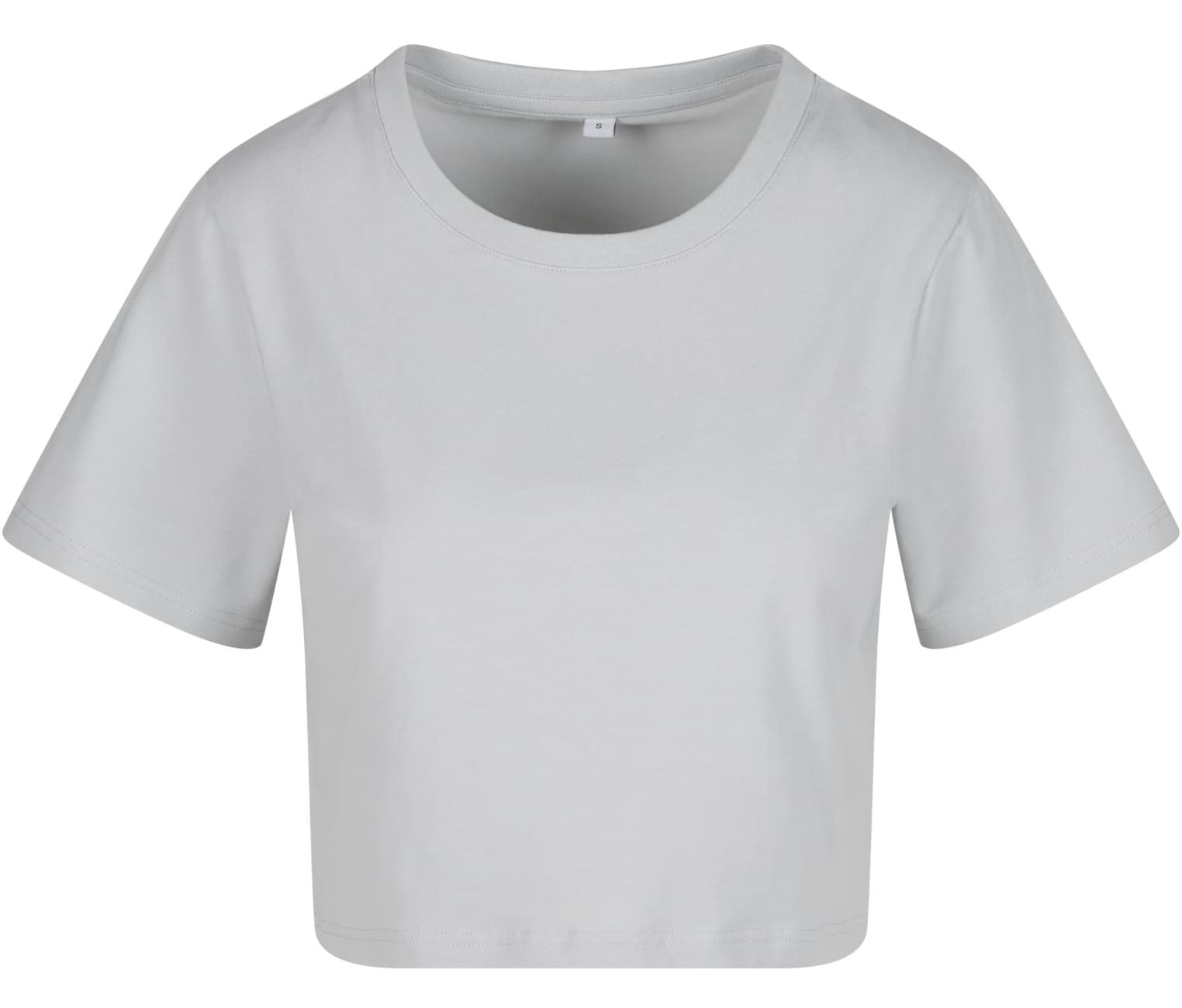 Tee-Shirt Femme "cropped" - Light Asphalt