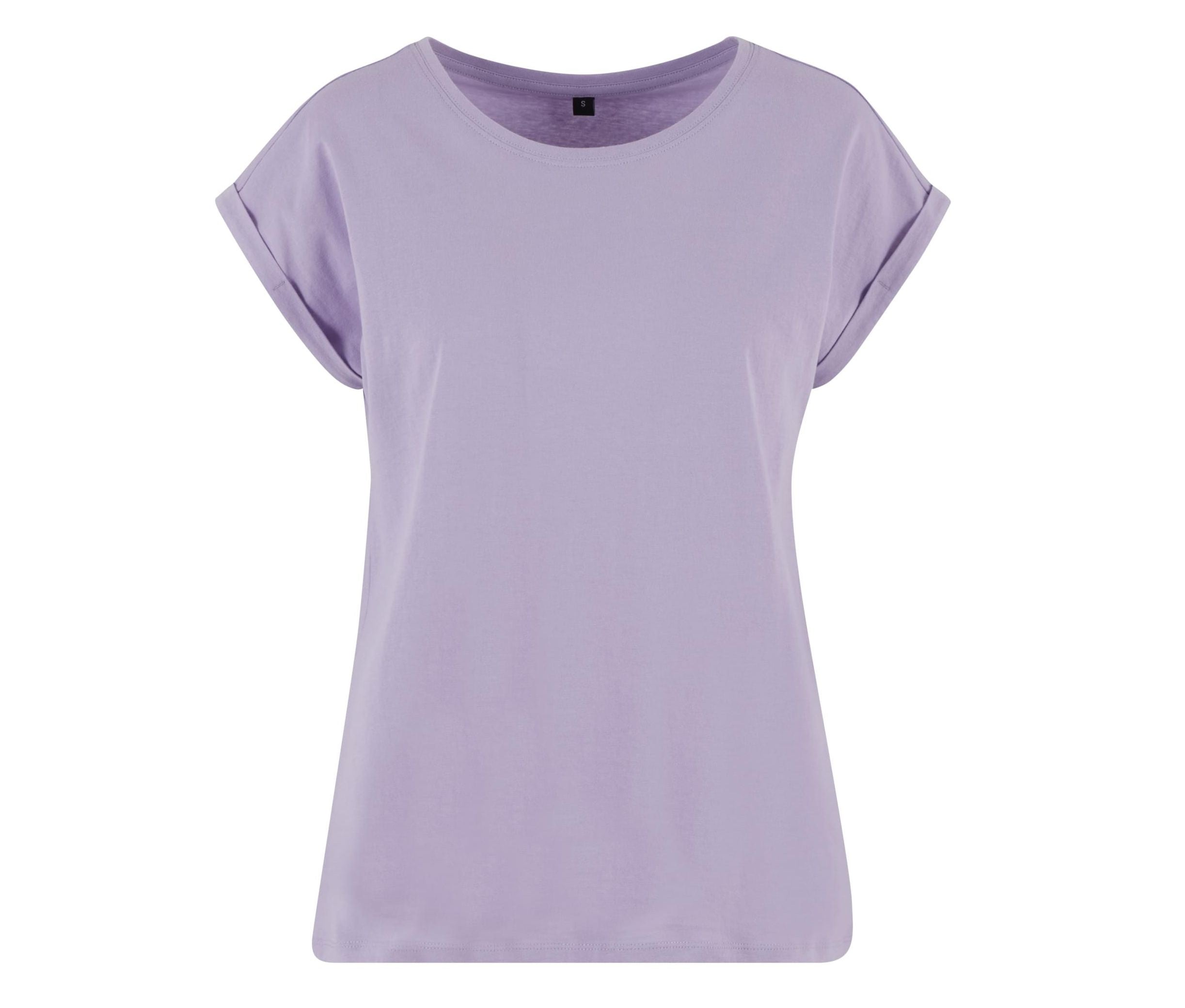 Ladies Regular Extended Shoulder Tee - Lilac