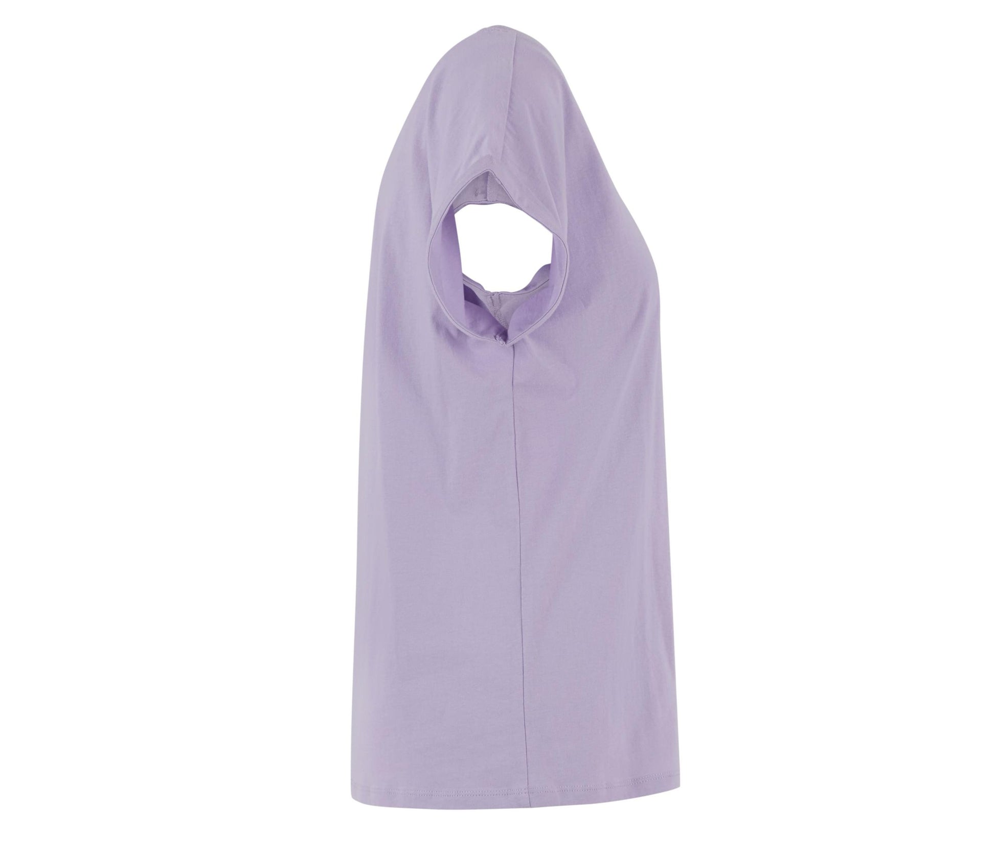Ladies Regular Extended Shoulder Tee - Lilac