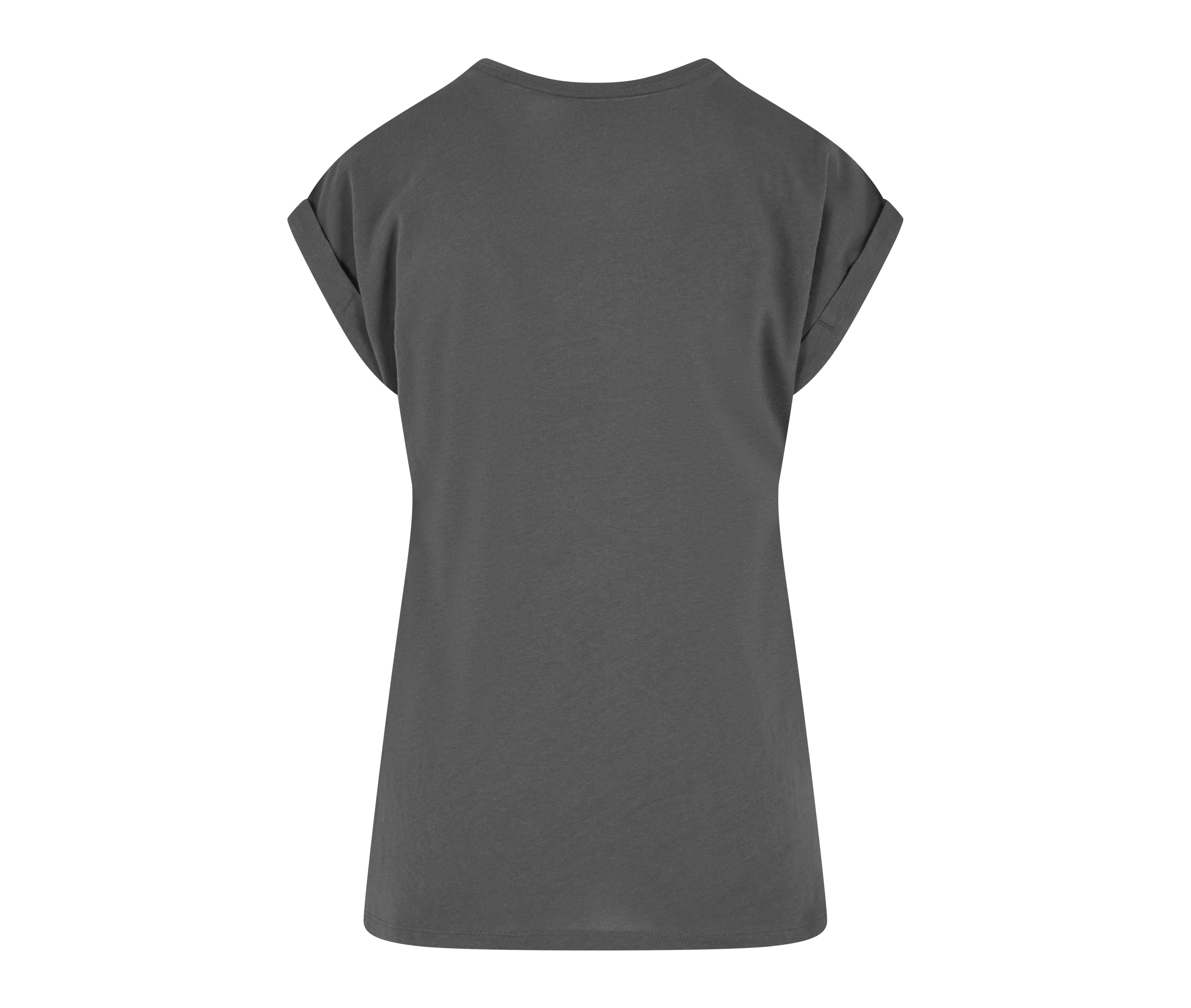 Ladies Regular Extended Shoulder Tee - Magnet