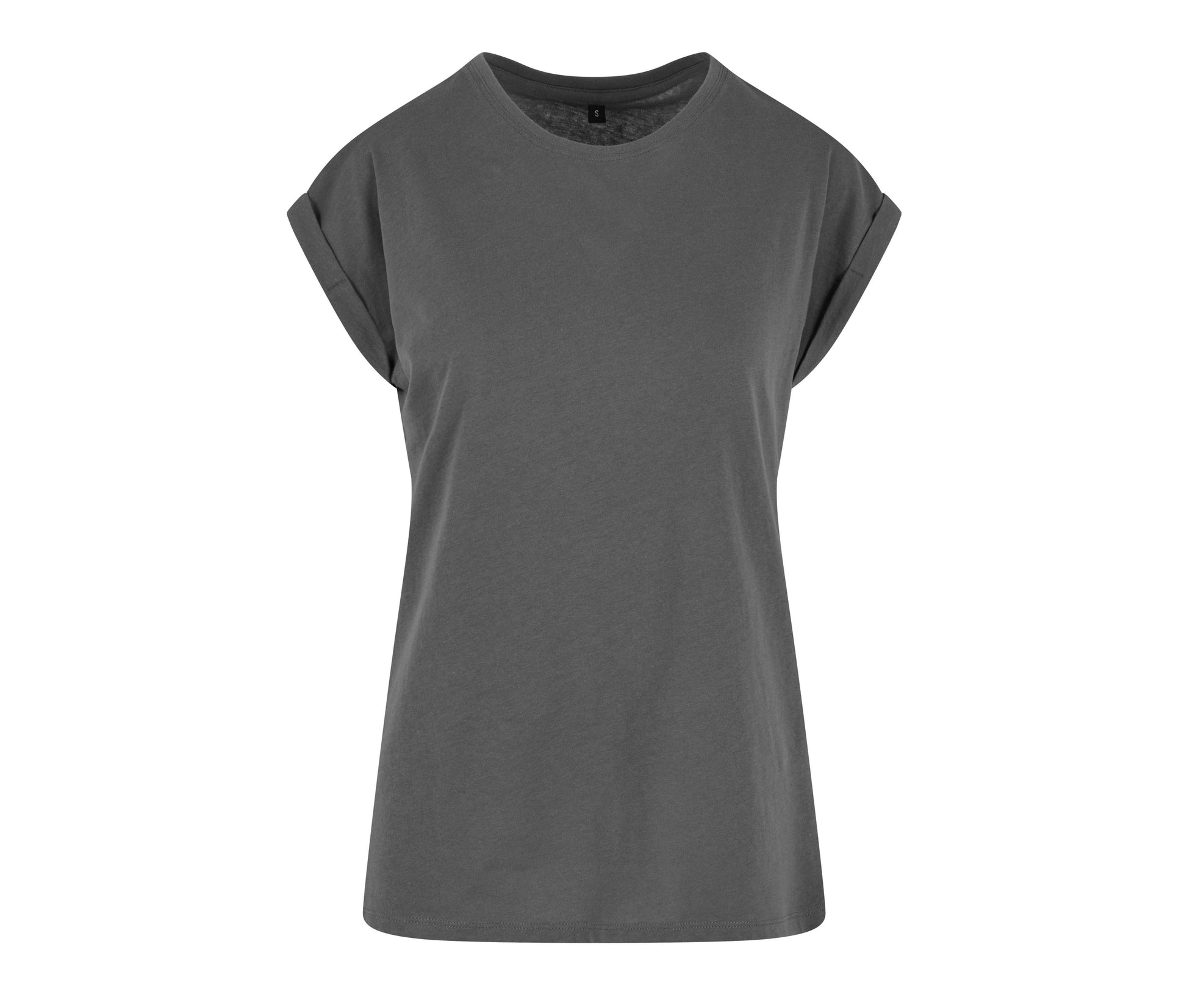 Ladies Regular Extended Shoulder Tee - Magnet