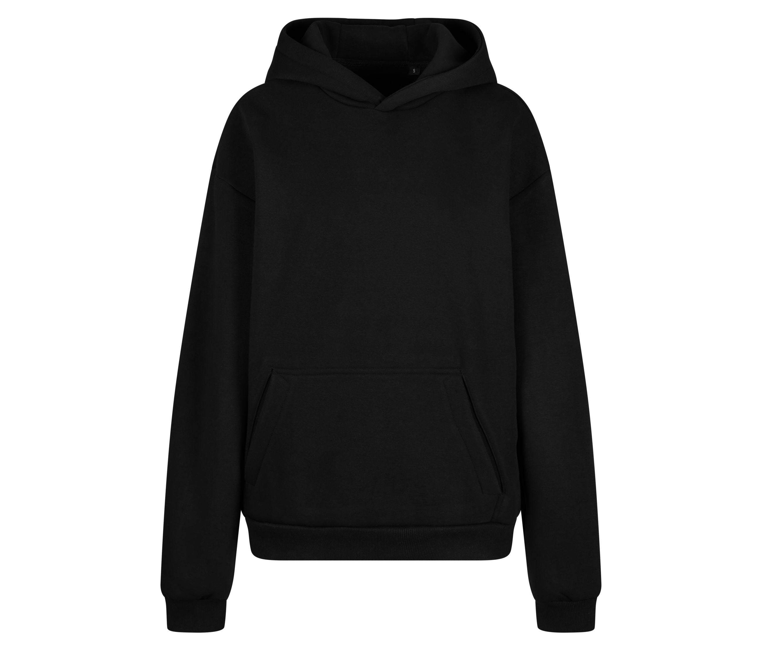 Sweat à Capuche Oversize - Black