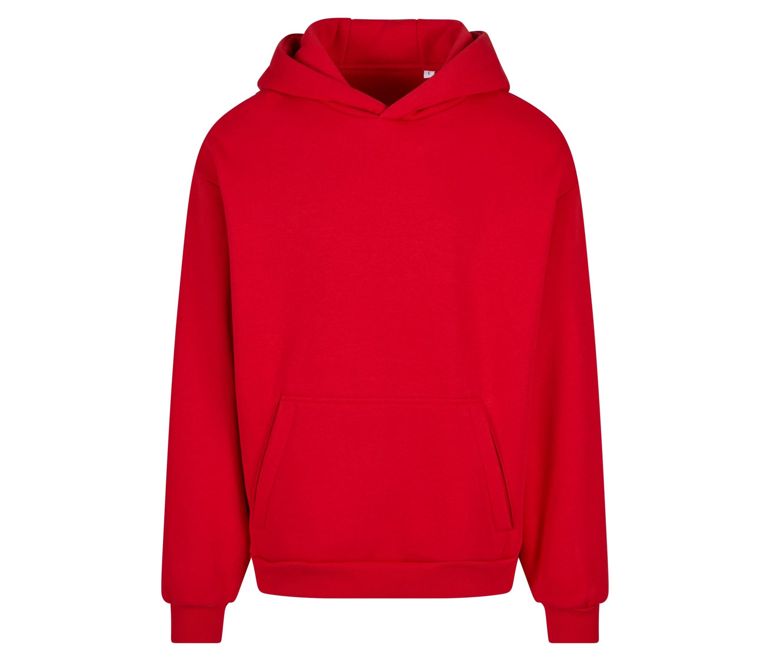 Sweat à Capuche Oversize - City Red