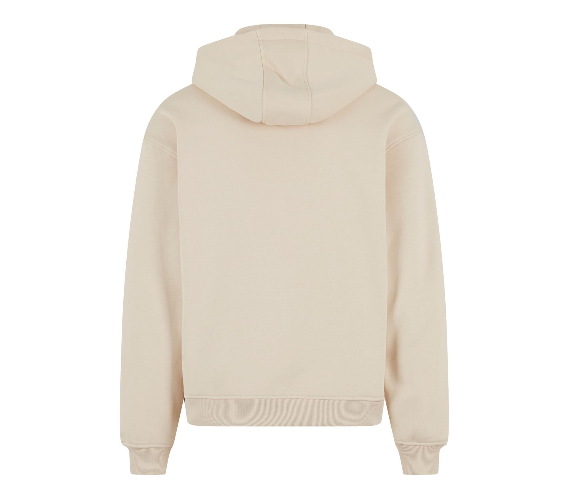 Sweat à Capuche Zippé Ample - Sand
