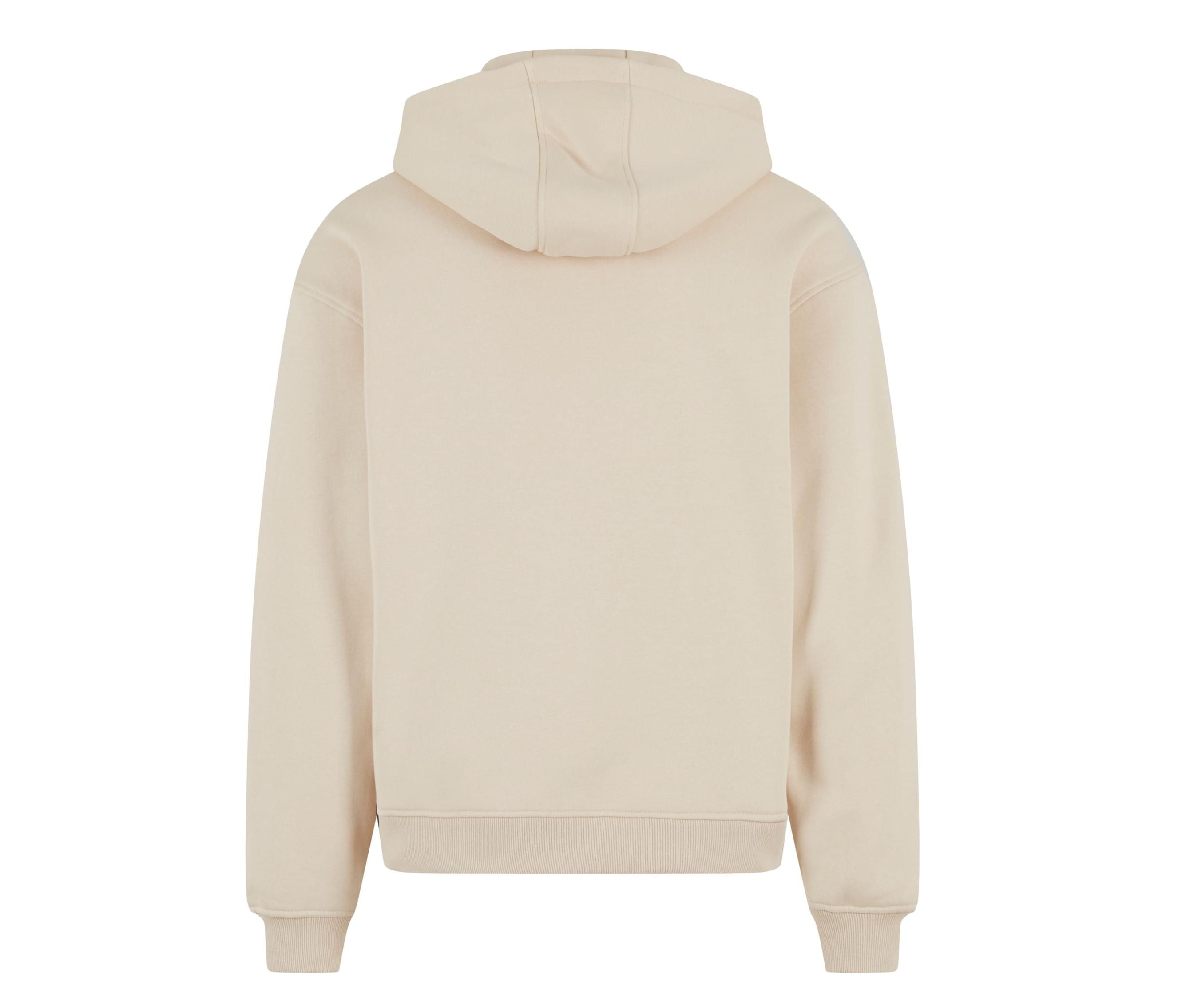 Sweat à Capuche Zippé Ample - Sand