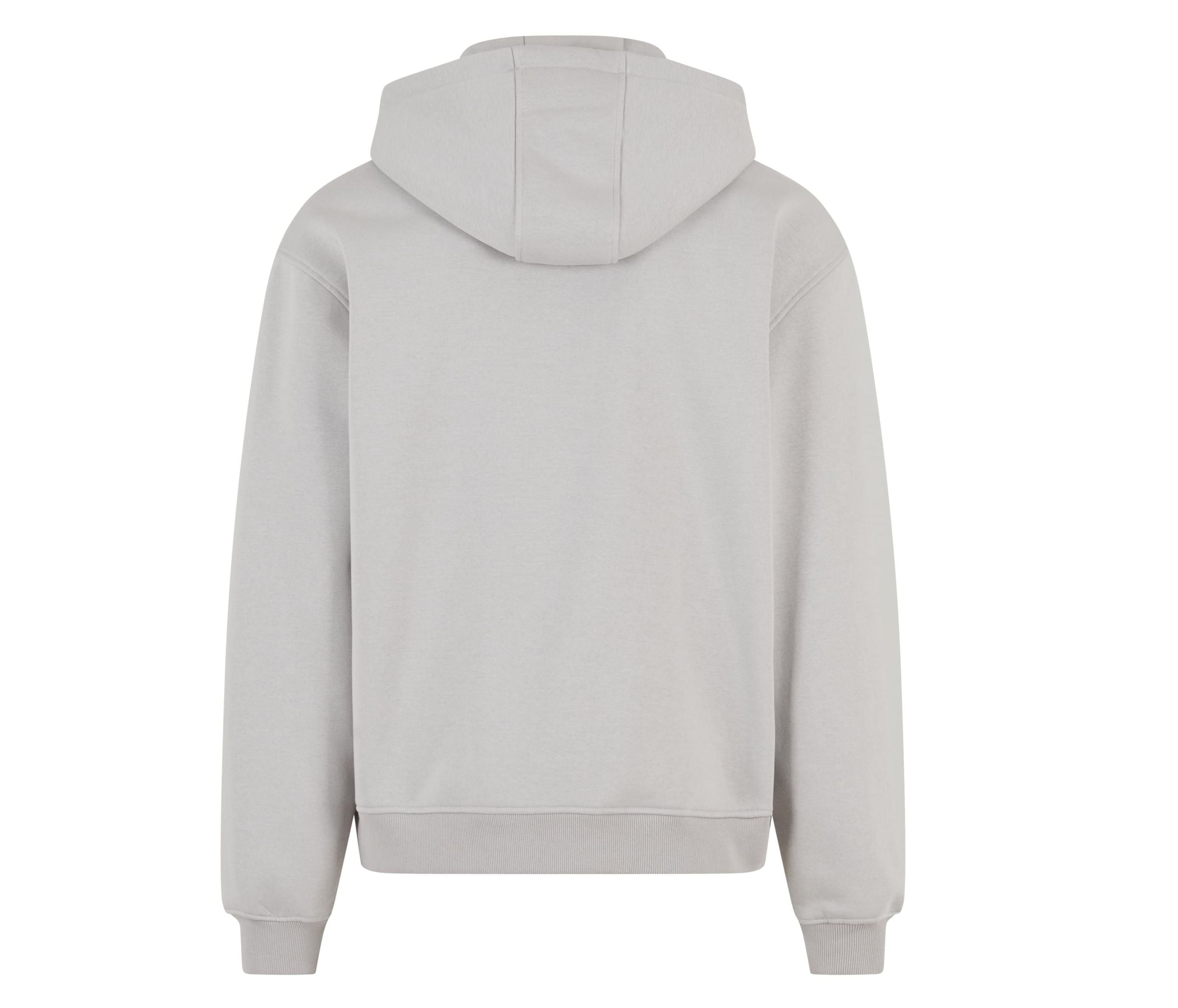 Sweat à Capuche Zippé Ample - Light Asphalt