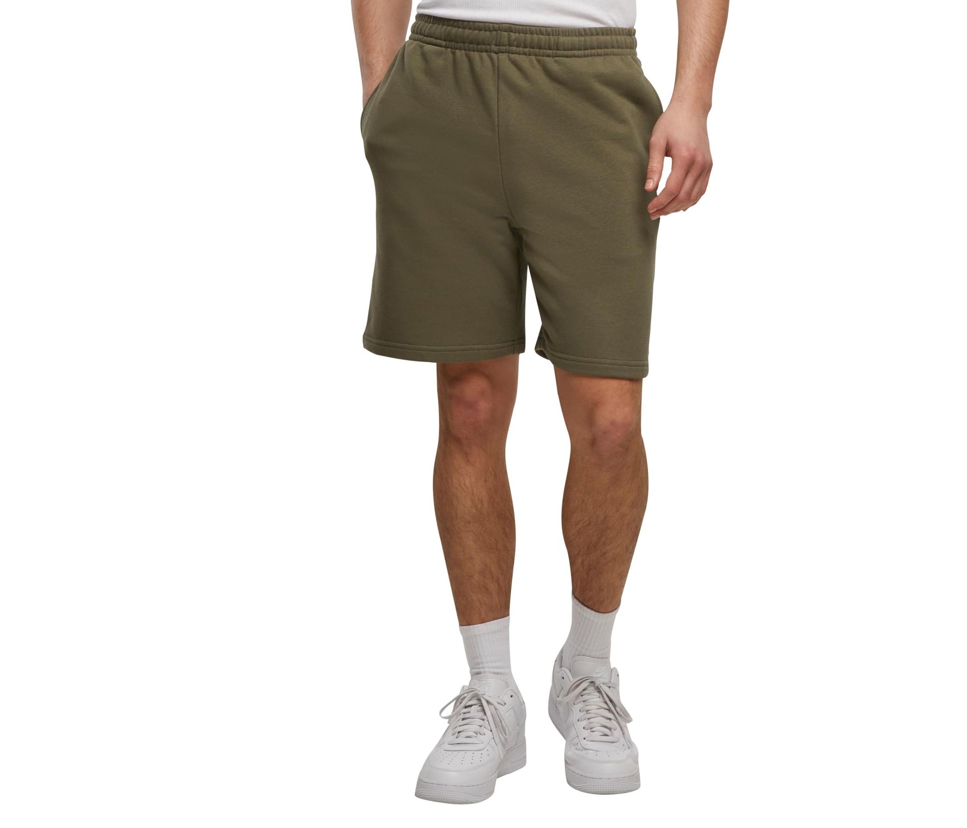 Short en molleton ajusté