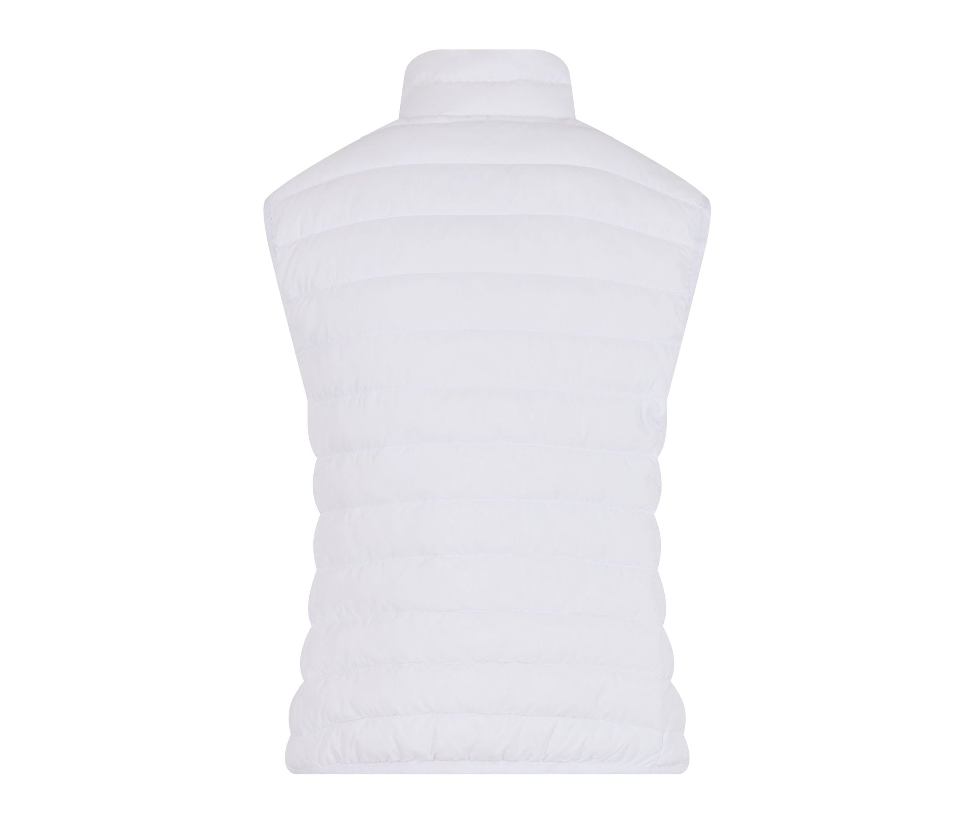 Ladies Light Puffer Vest - White