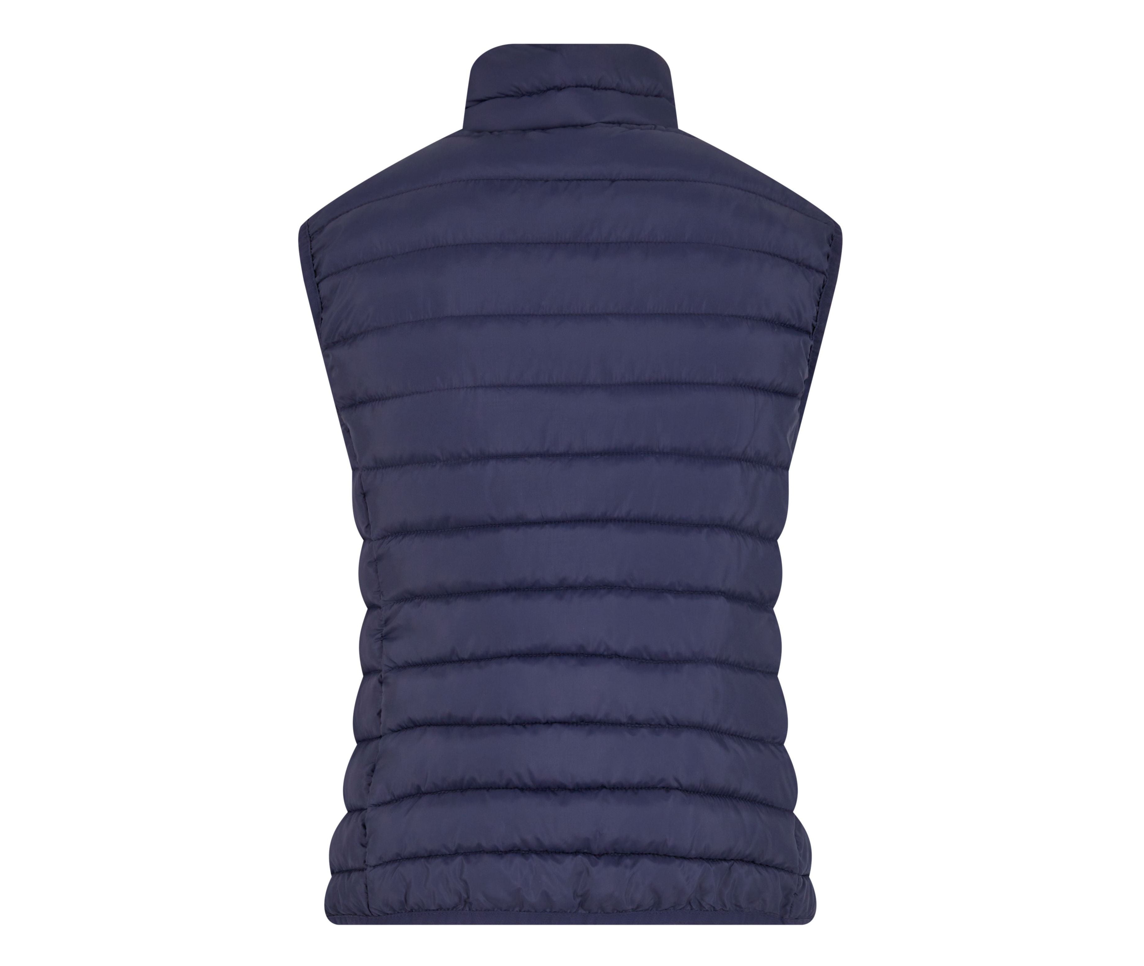 Ladies Light Puffer Vest - Navy