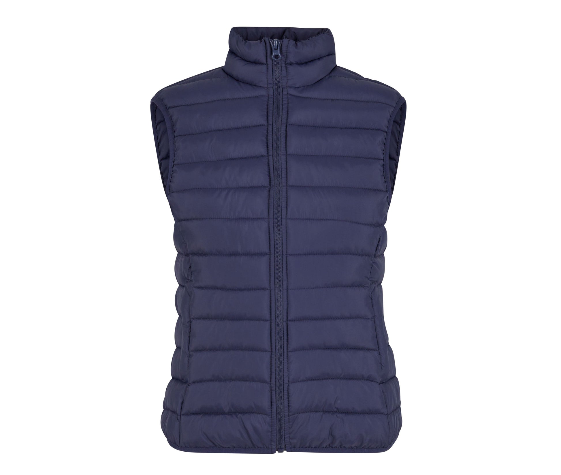 Ladies Light Puffer Vest - Navy