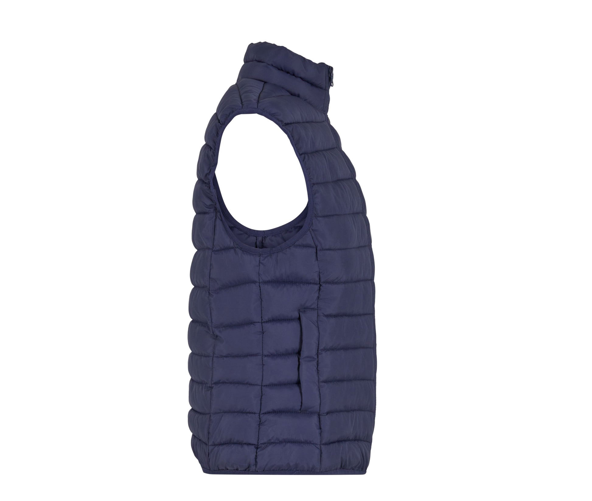 Ladies Light Puffer Vest - Navy