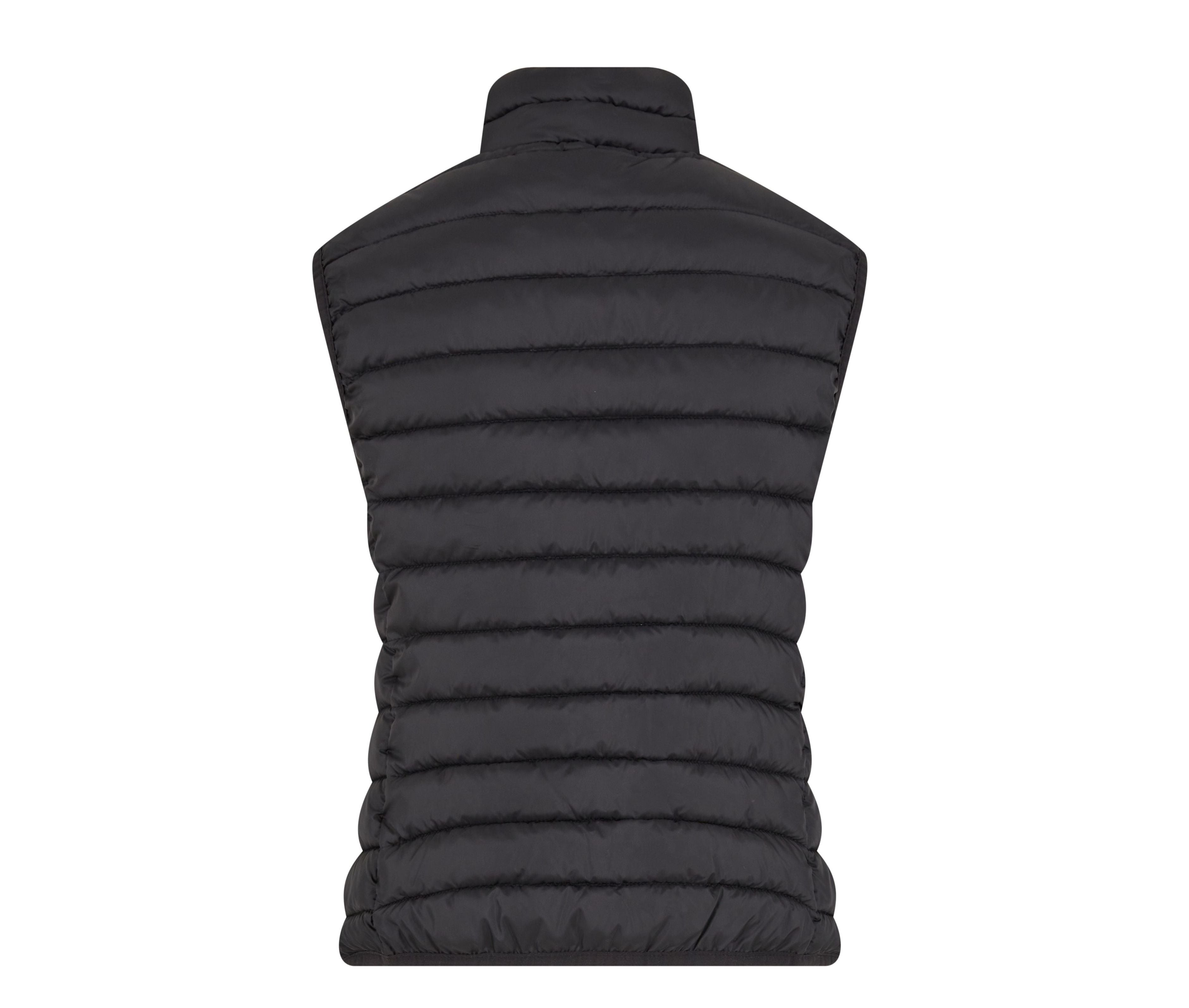Ladies Light Puffer Vest - Black