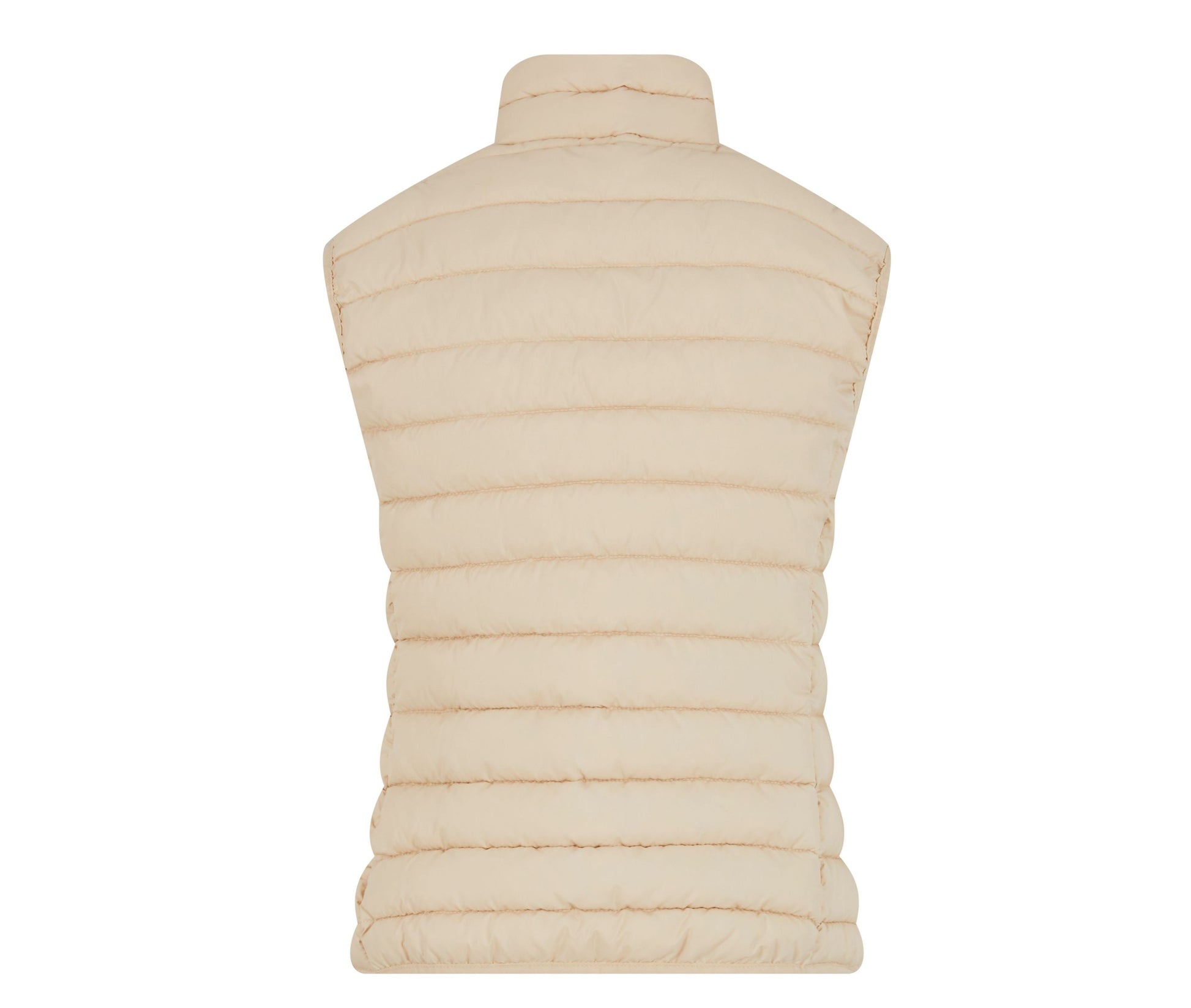 Ladies Light Puffer Vest - Sand