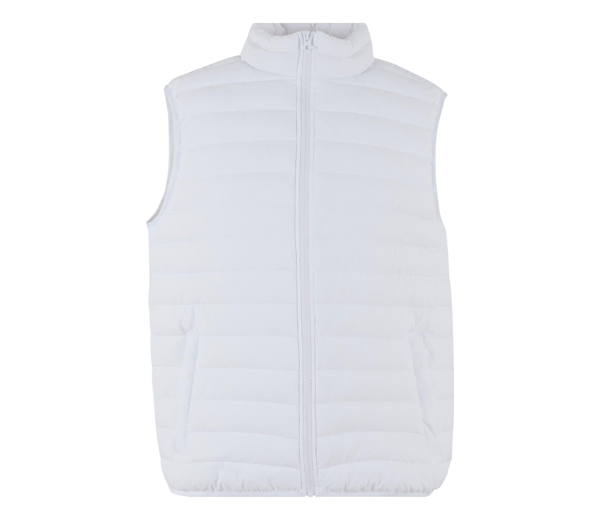 Light Puffer Vest - White