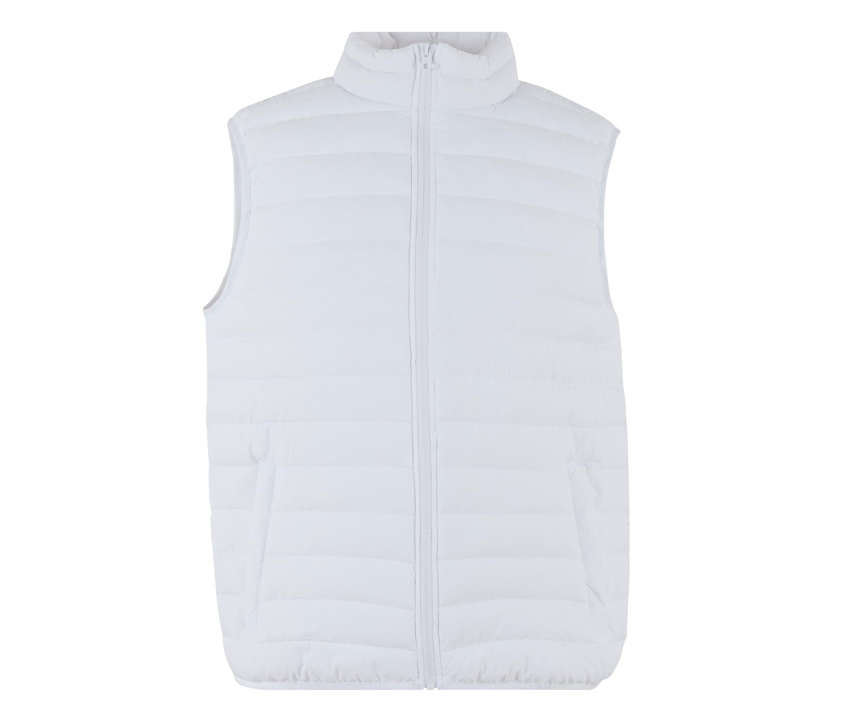 Light Puffer Vest - White