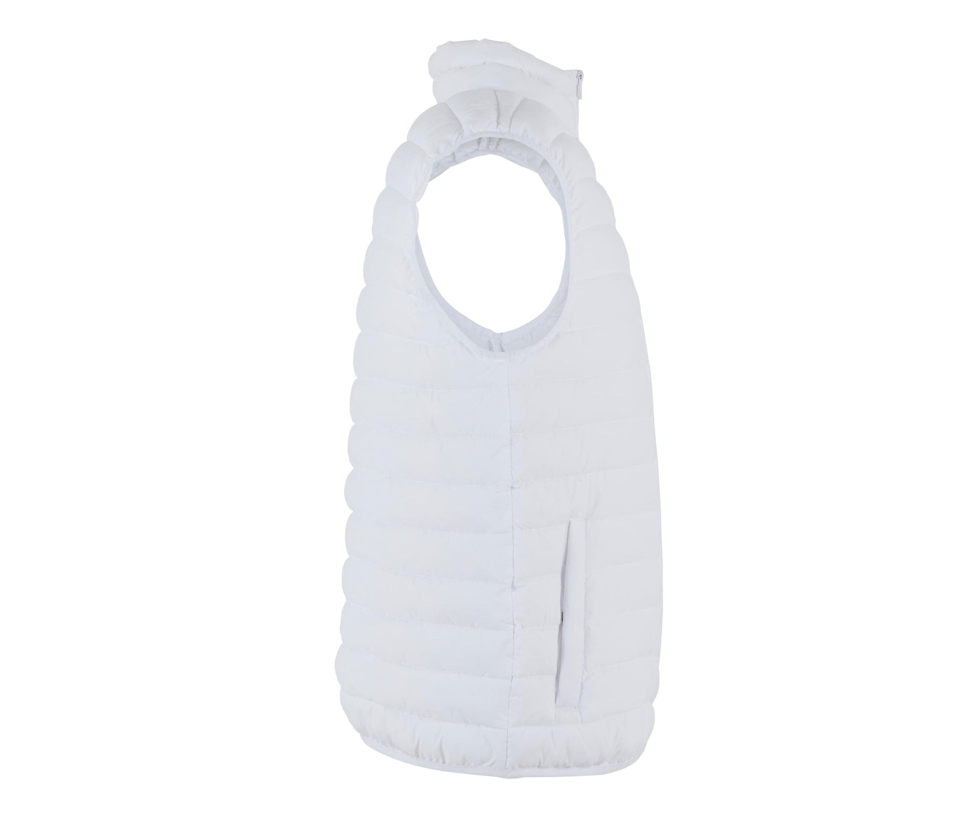 Light Puffer Vest - White