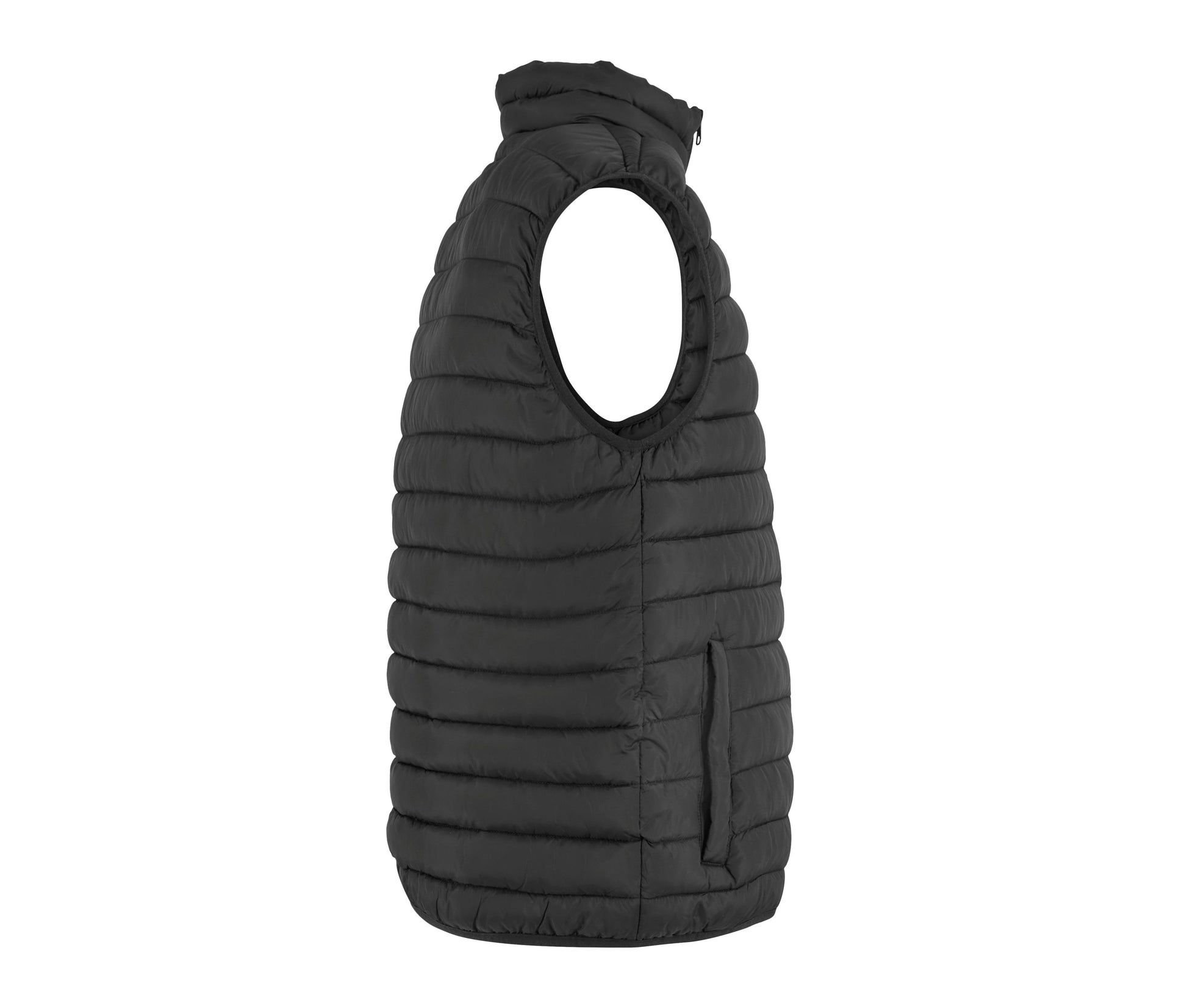Light Puffer Vest - Black