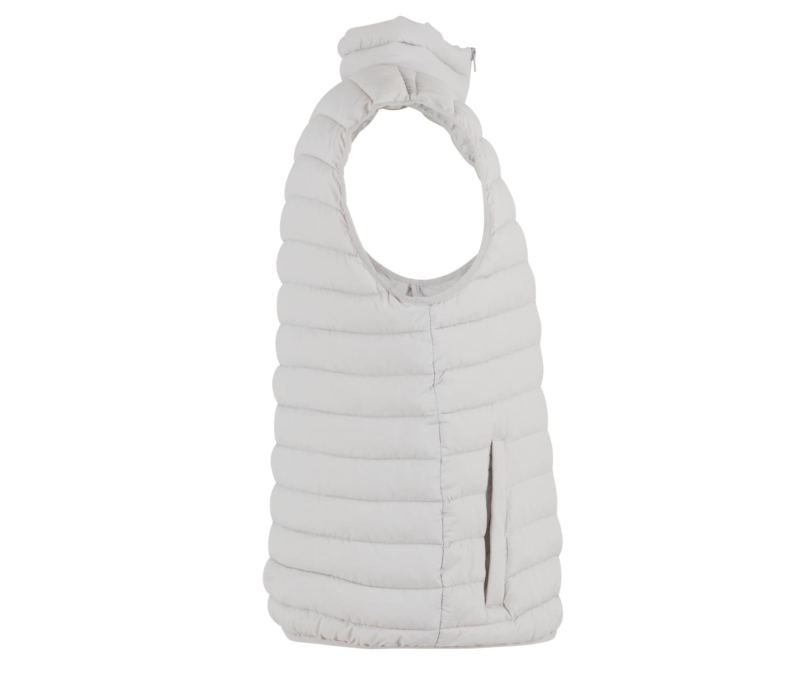 Light Puffer Vest - Light Asphalt