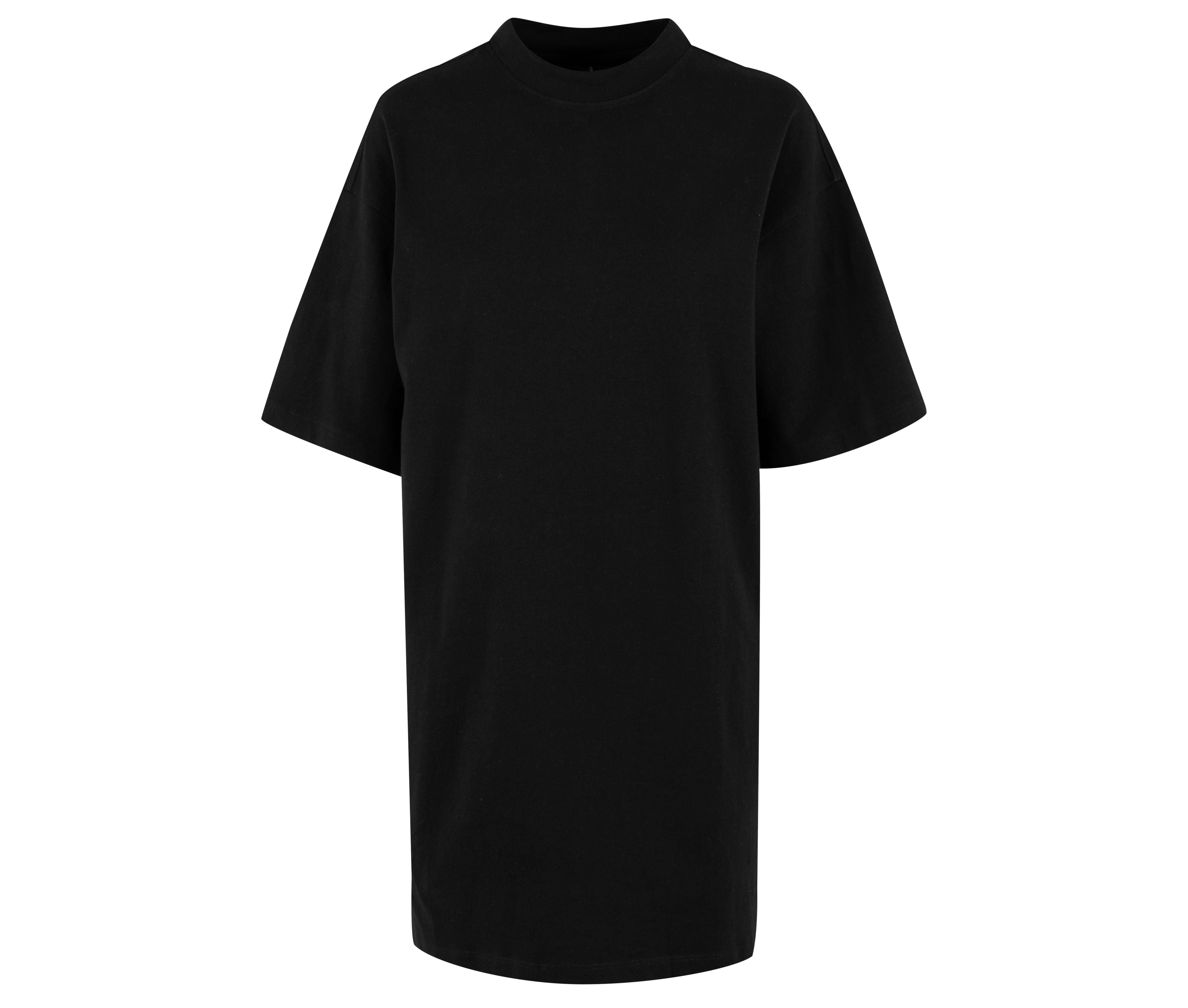 Robe T-Shirt Oversize Femme - Black