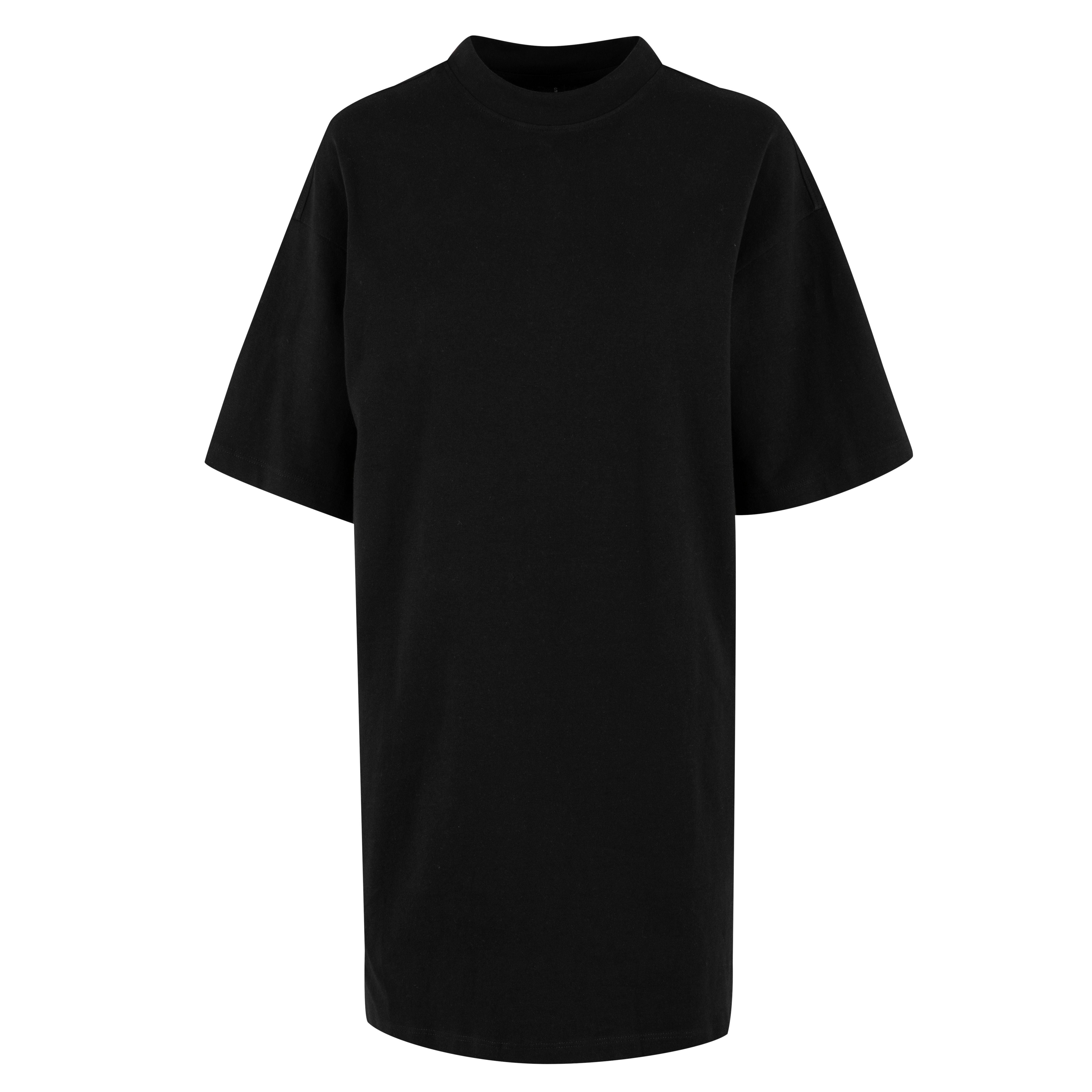 Robe T-Shirt Oversize Femme - Black