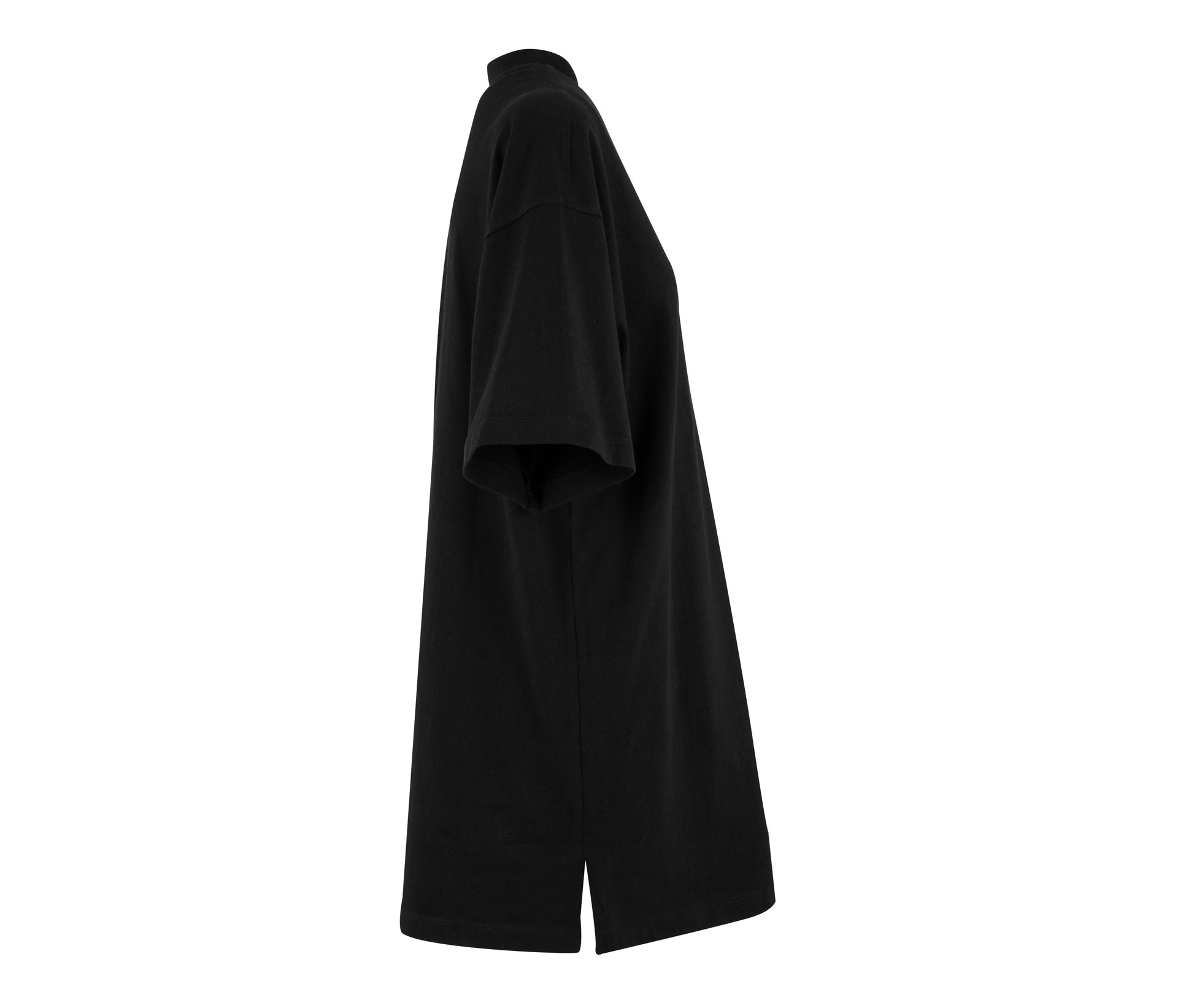 Robe T-Shirt Oversize Femme - Black
